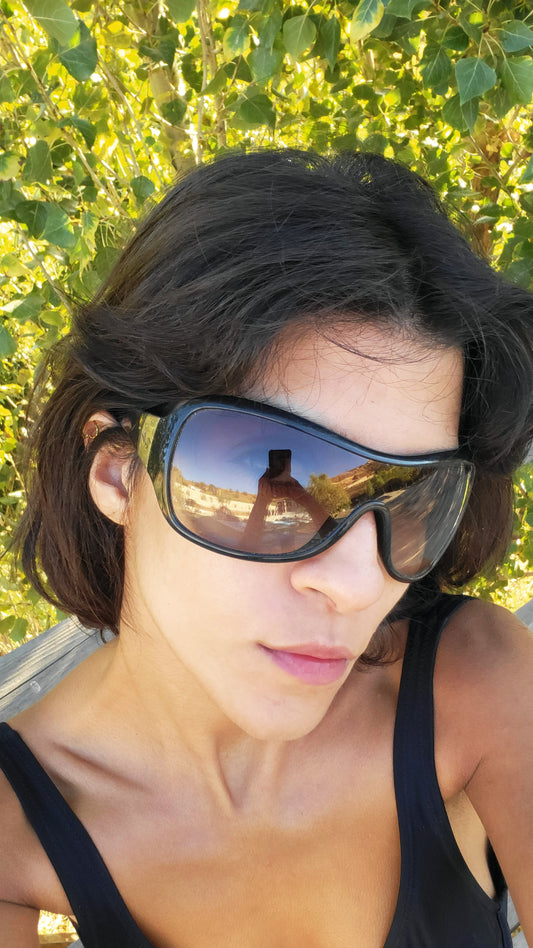 Vintage Ray-Ban RB4099 Wraparound Sunglasses