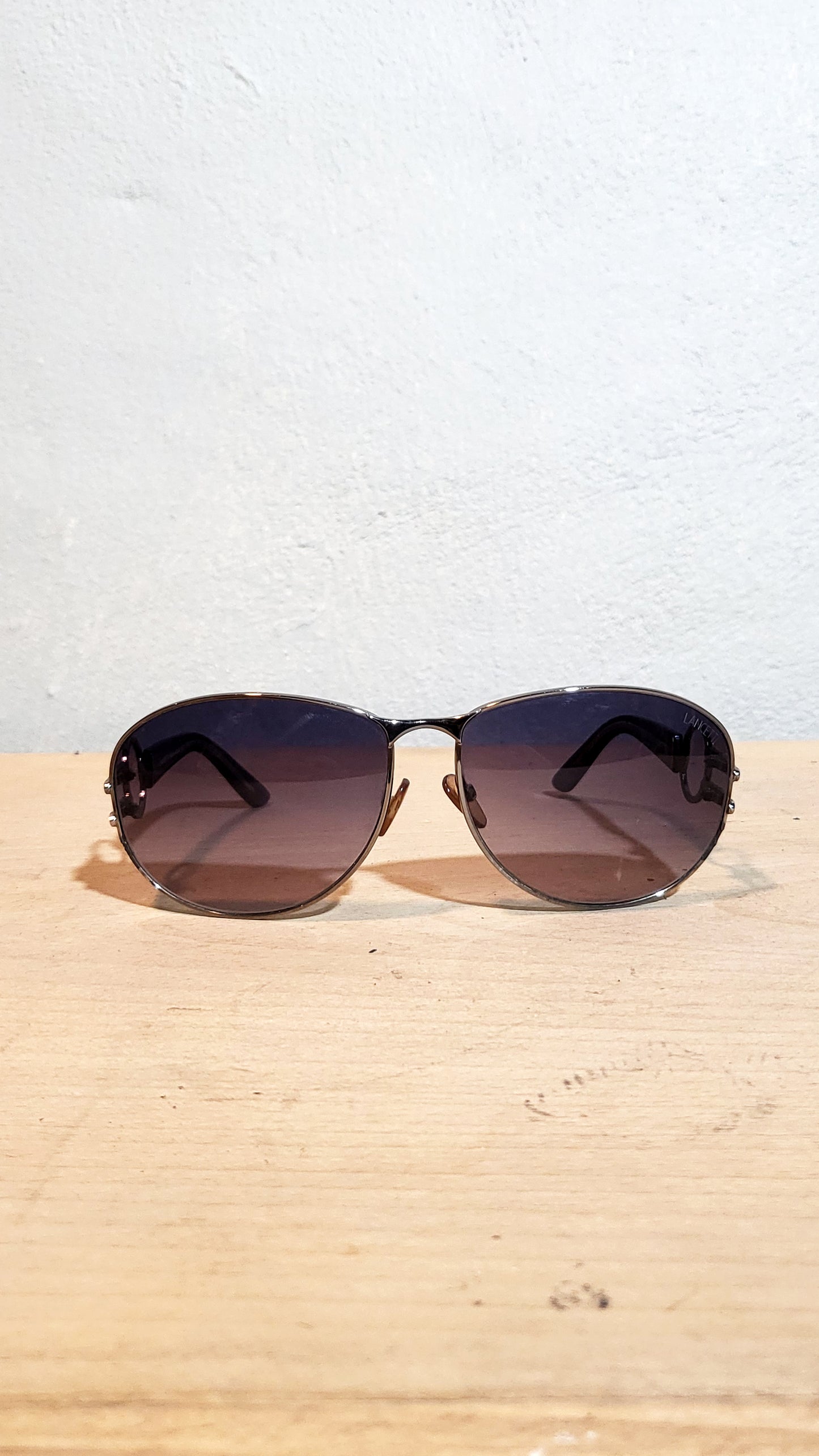 Lancetti Chain-Link Sunglasses — Made in Italy