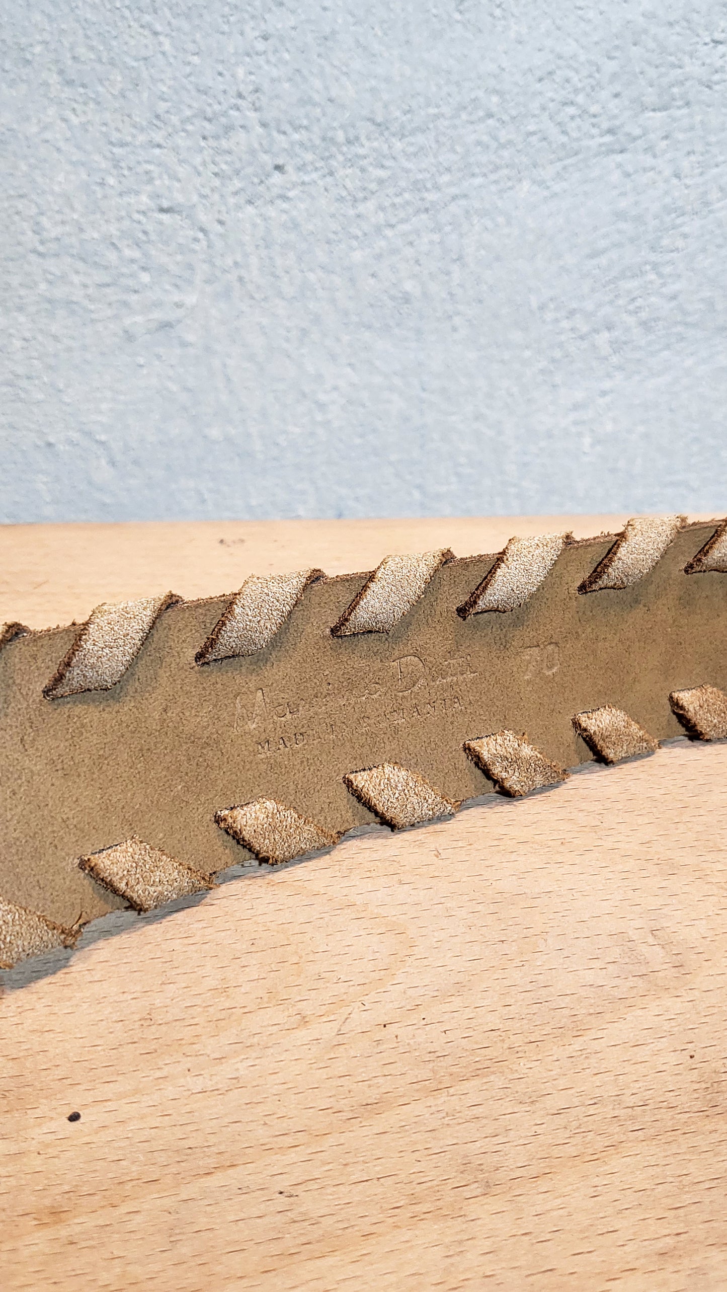 Massimo Dutti Suede Woven Belt