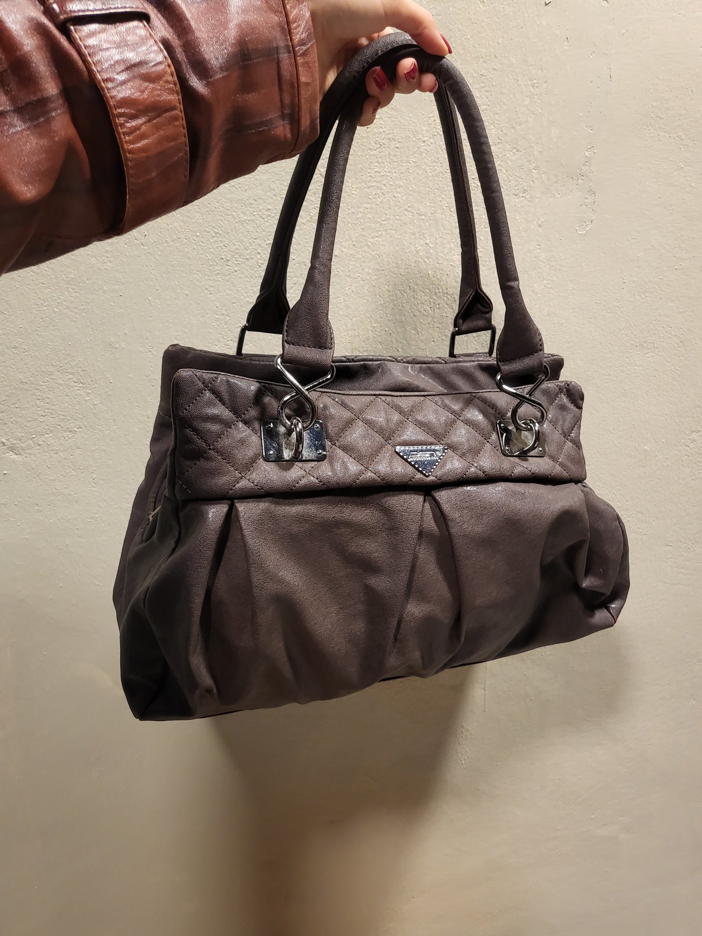 Cocoa Slouch Shoulder Bag
