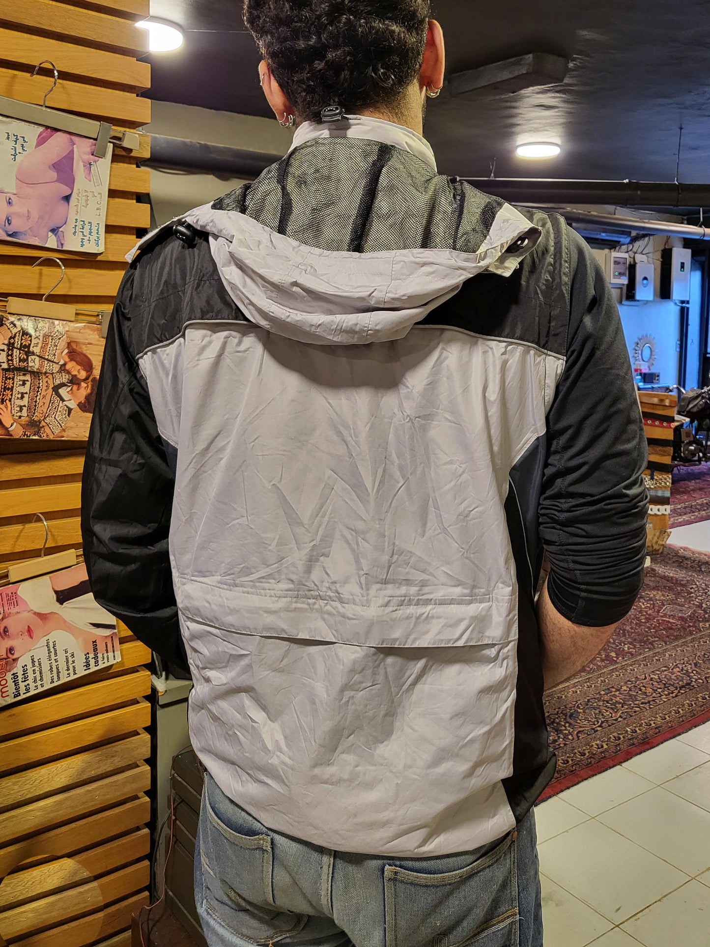 Arctic Block Windbreaker