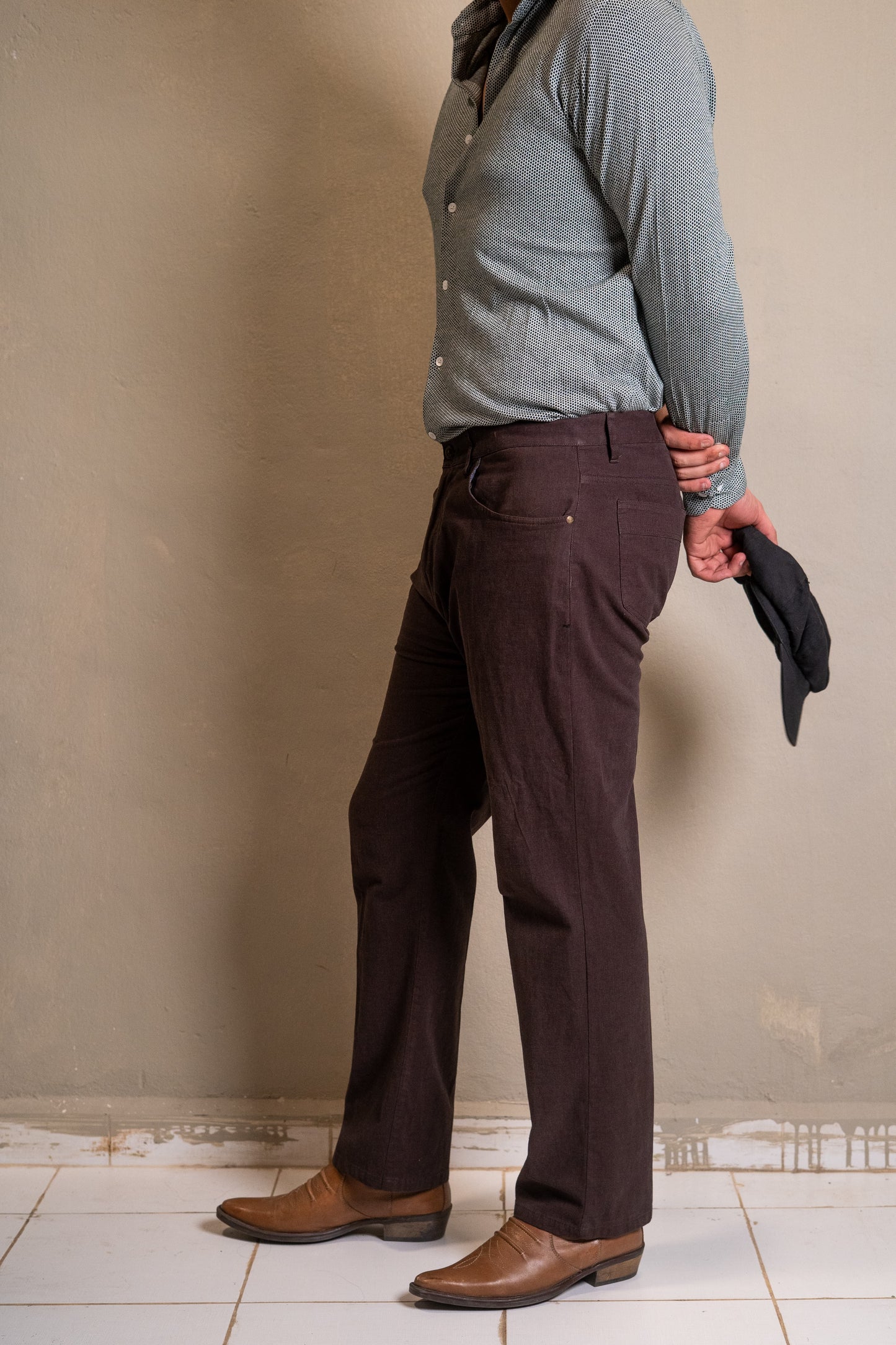 Blue Harbor Burgundy Tailored Trousers