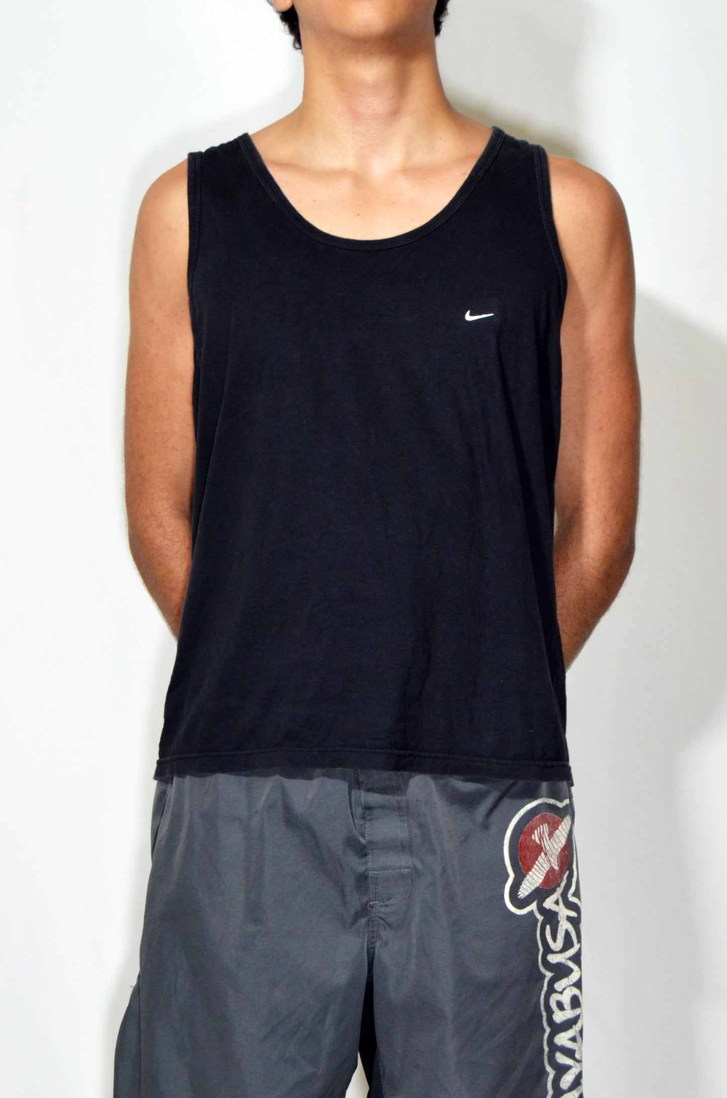 "Nike" Vintage Black Tank Top