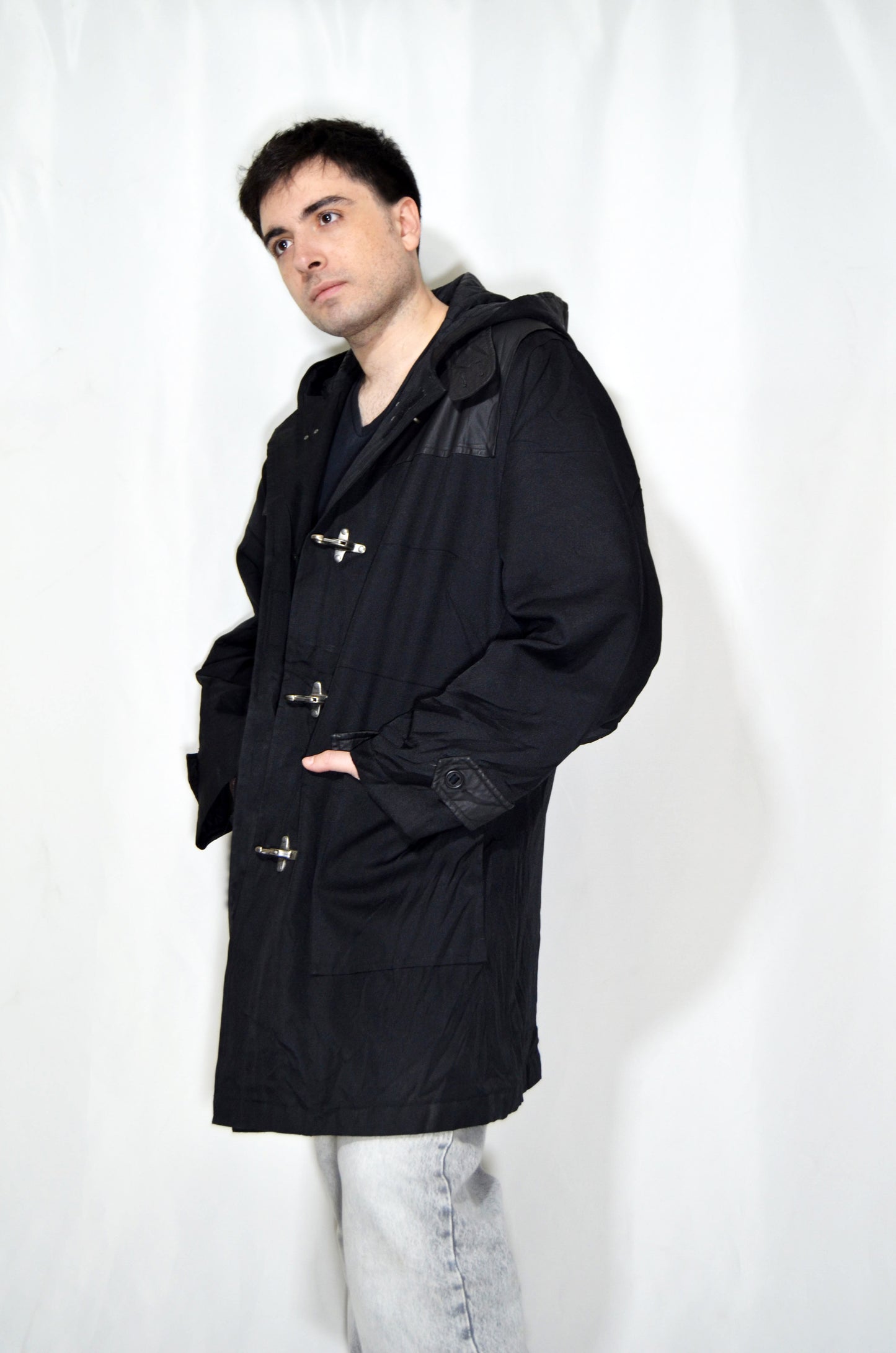 "Marlboro Classics" Black Vintage Coat