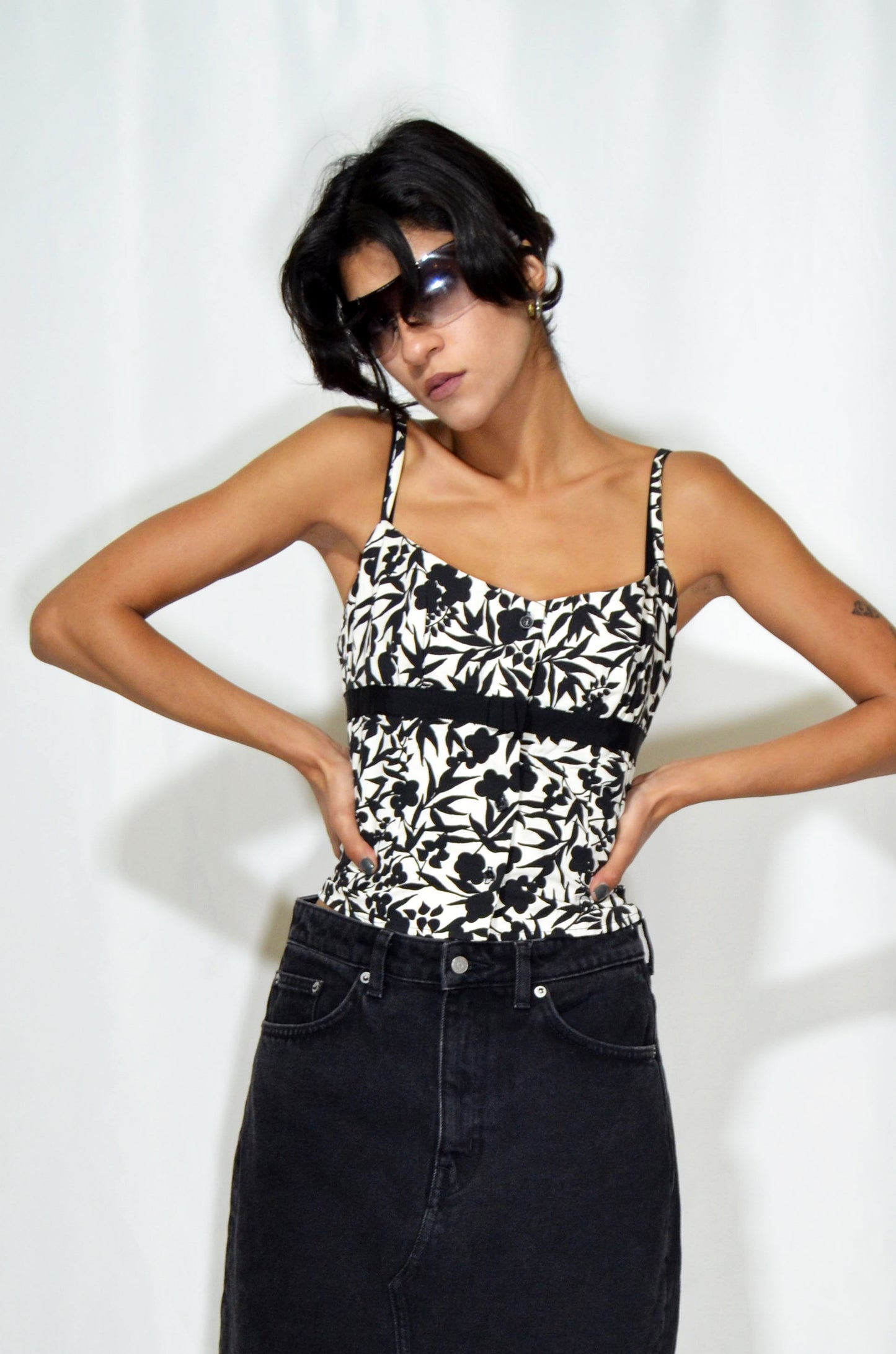 "Tara Jarmon" Vintage Floral Top