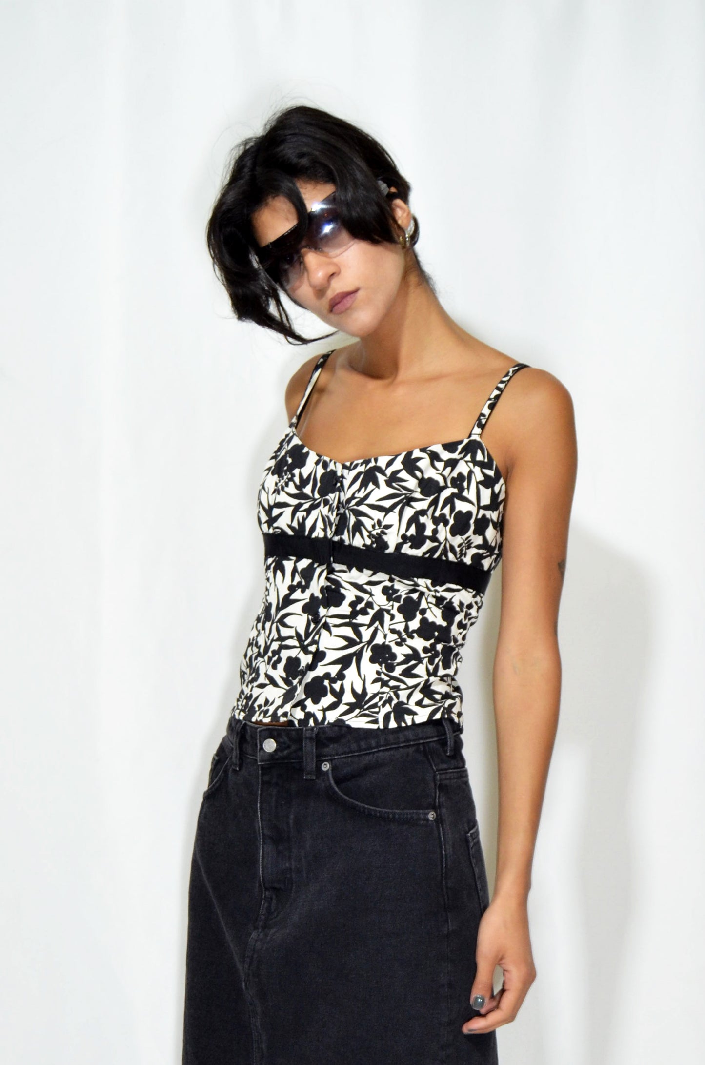 "Tara Jarmon" Vintage Floral Top