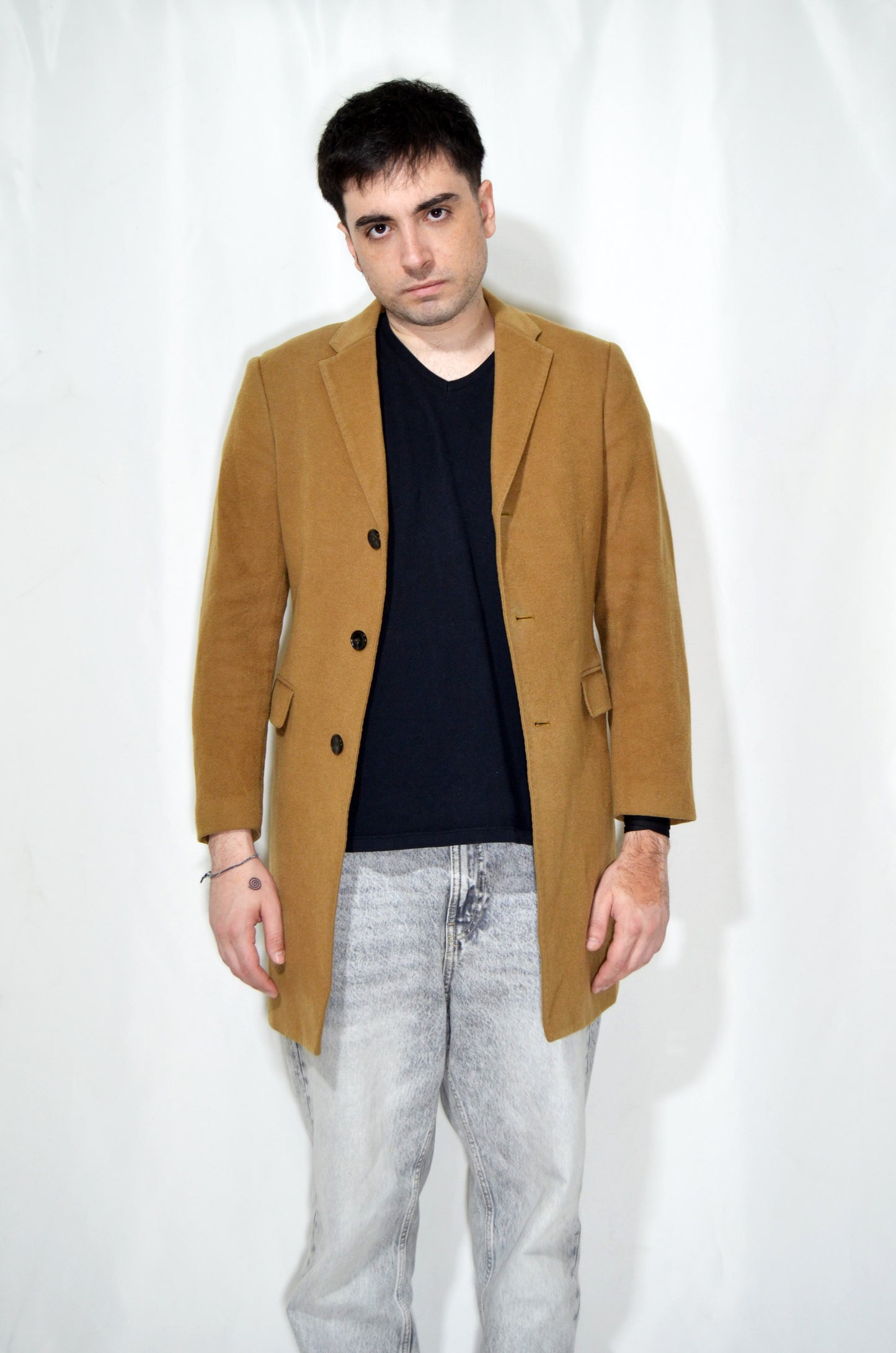 Camel Vintage Wool Coat
