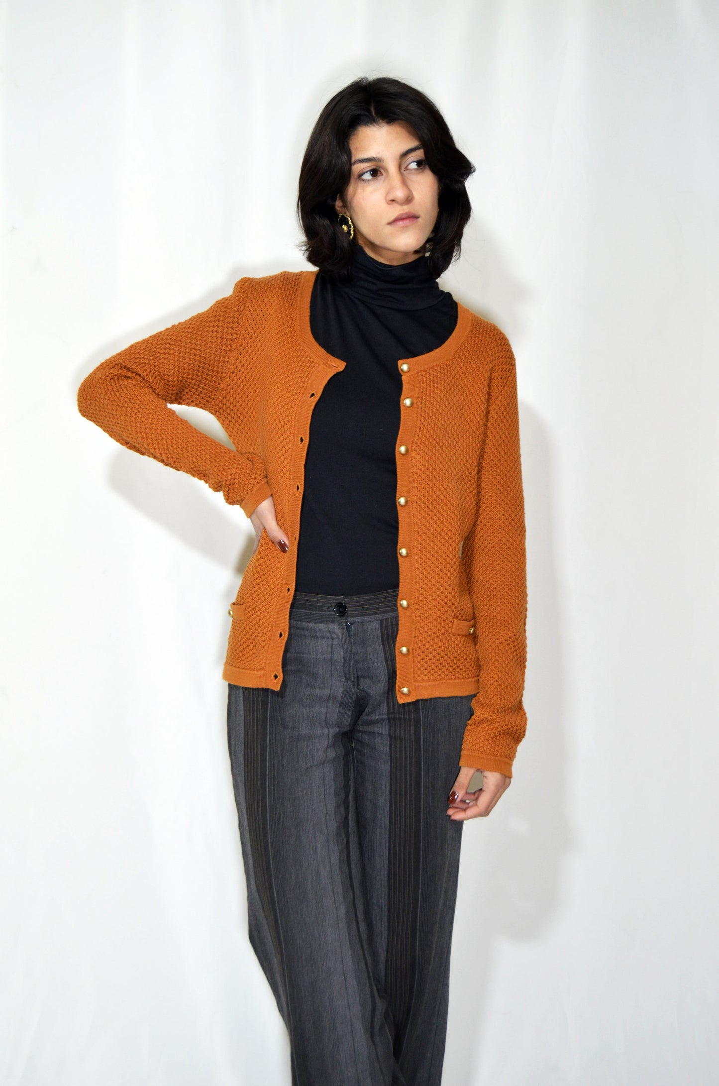 Camel Vintage Wool Sweater