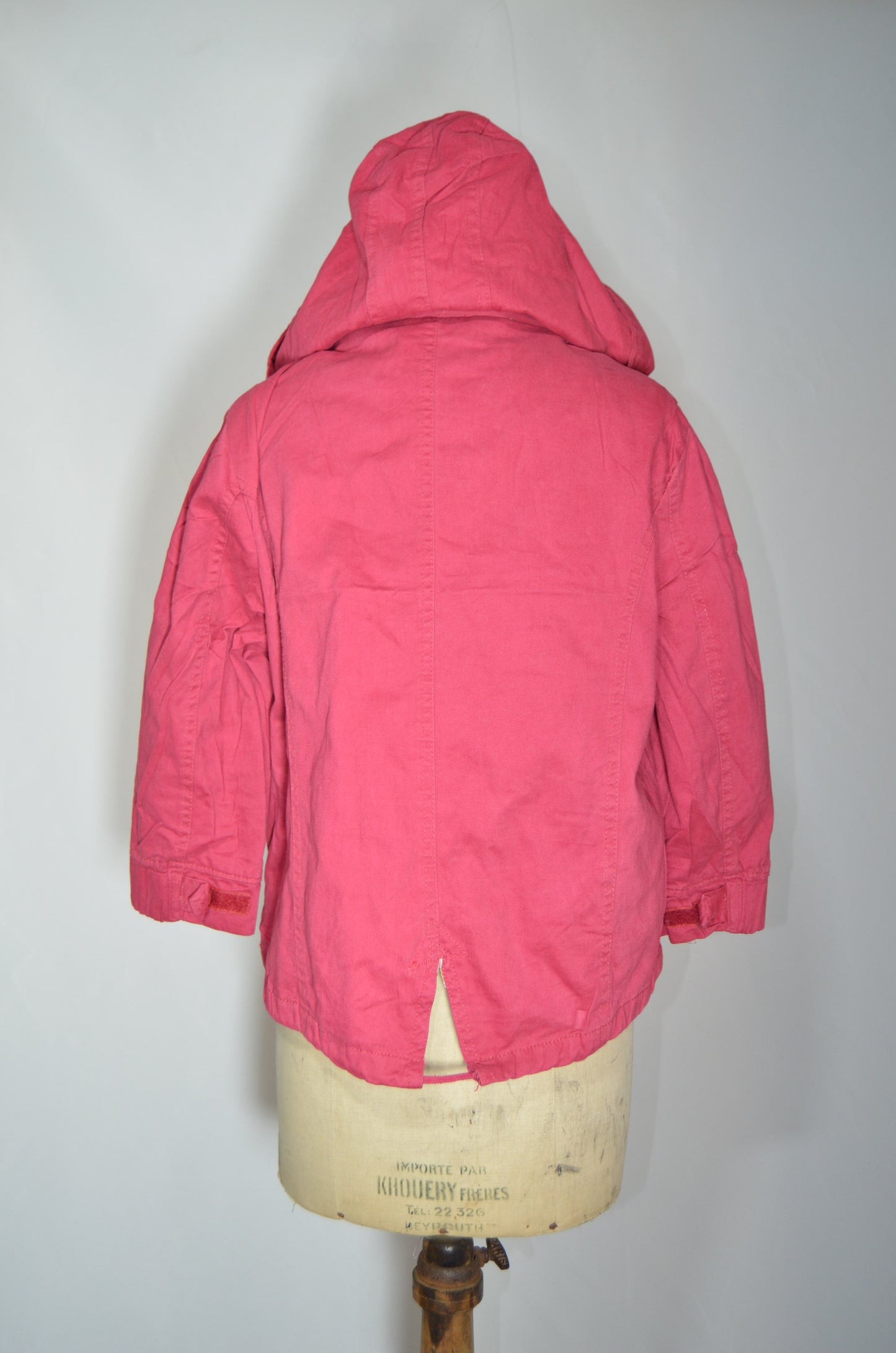 Pink Jacket with a Hood