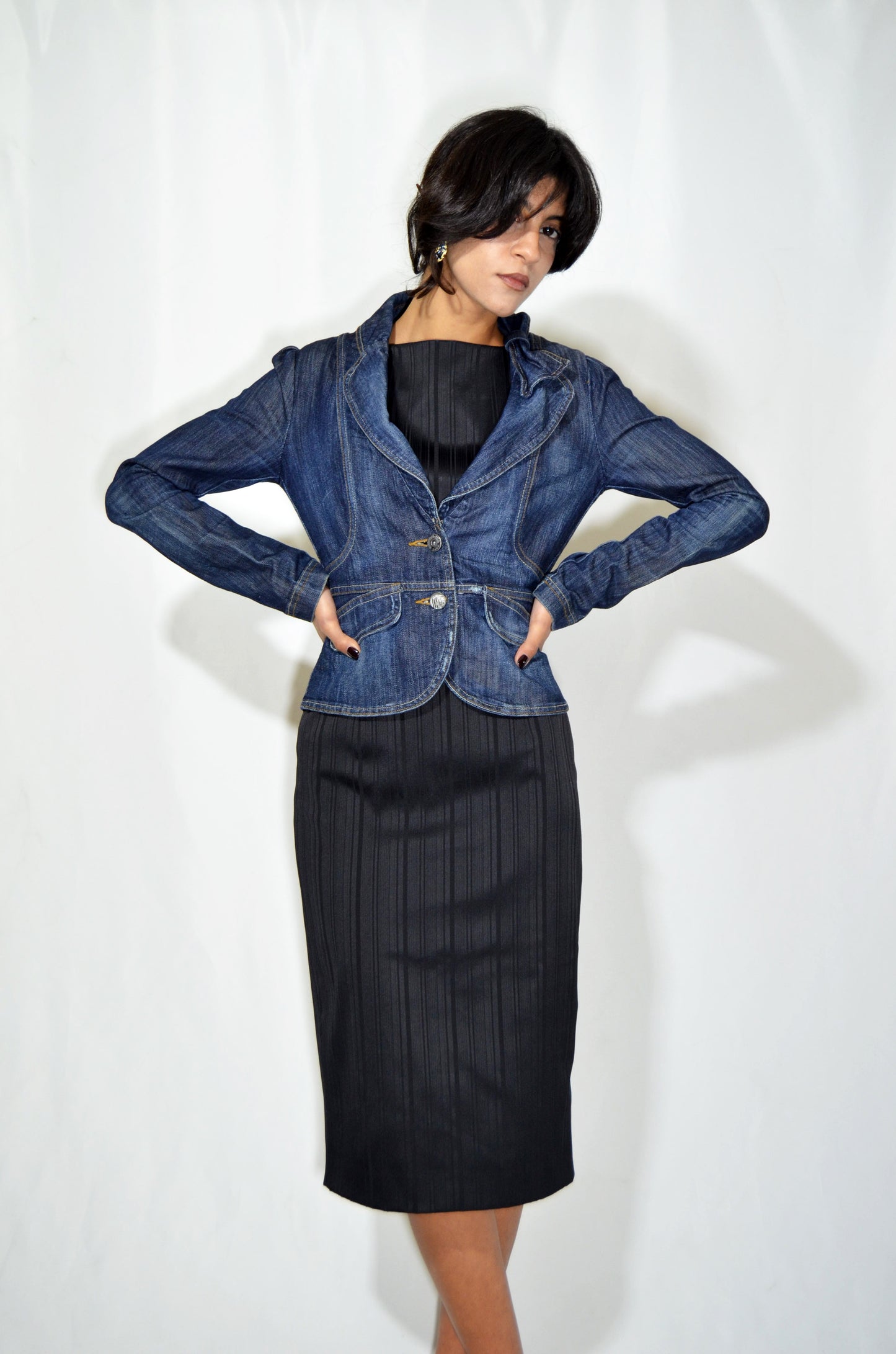 Blue Vintage Denim Jacket