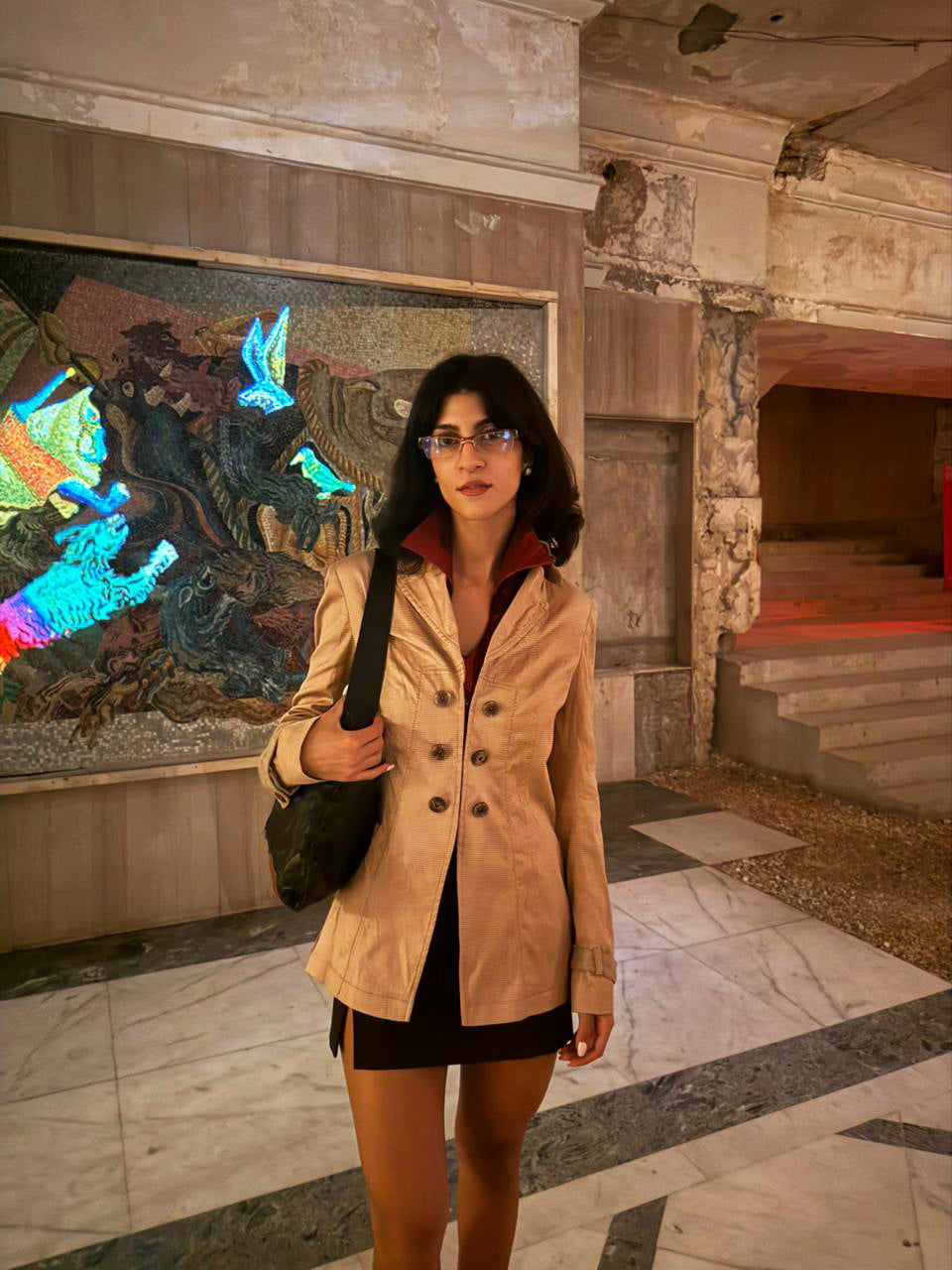 BASSET Corduroy Trench Jacket