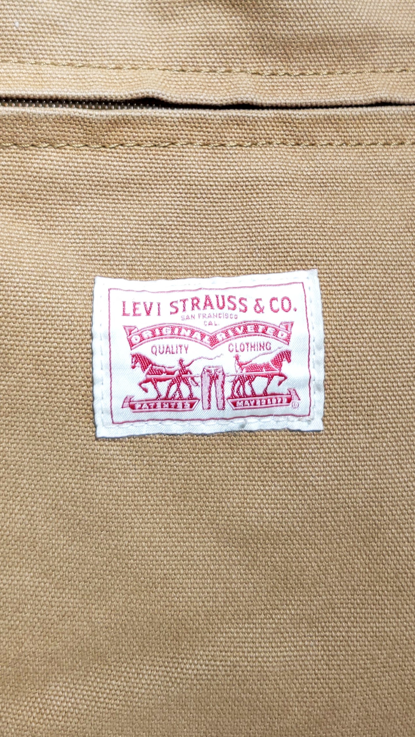 Vintage Levi’s Canvas Crossbody Bag