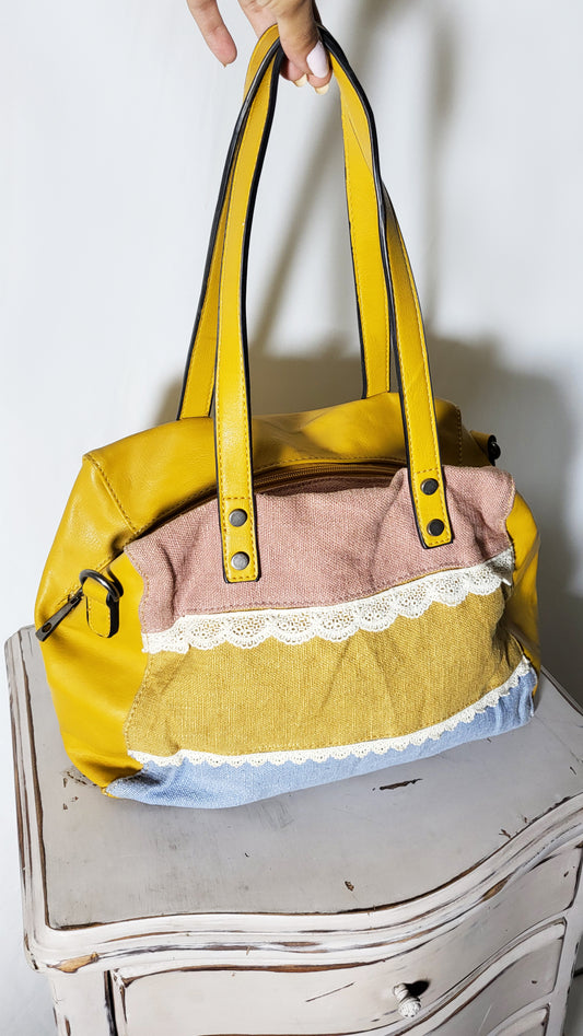 Boho Patchwork Tote – 70s Inspired
