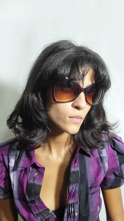 70s Honey Cat-Eye Shades