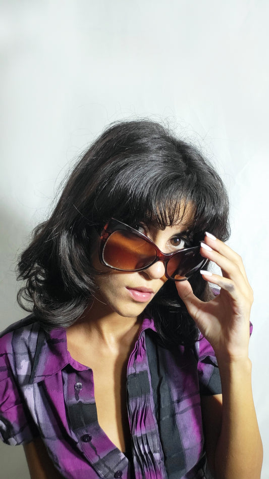 70s Honey Cat-Eye Shades