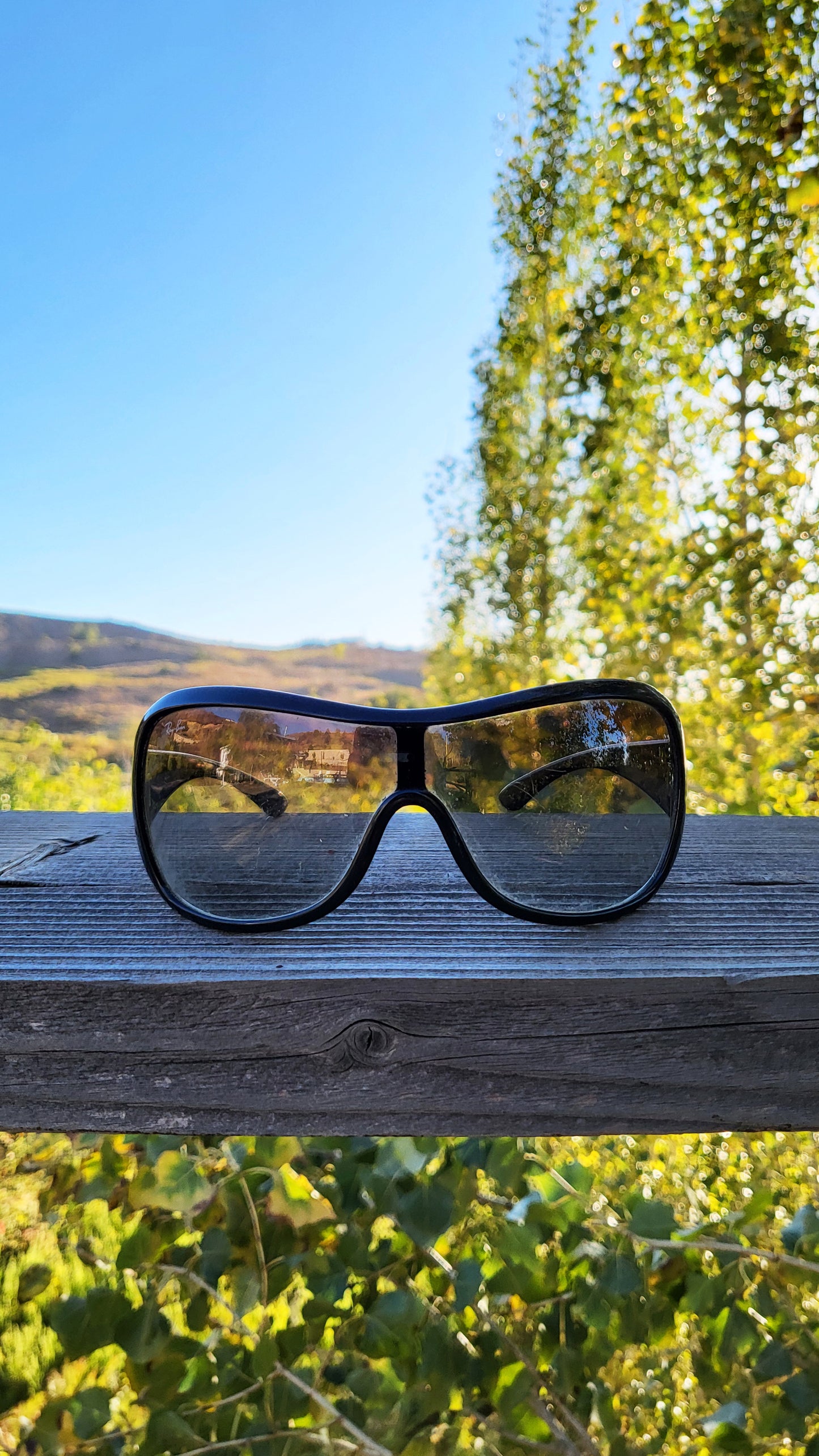 Vintage Ray-Ban RB4099 Wraparound Sunglasses