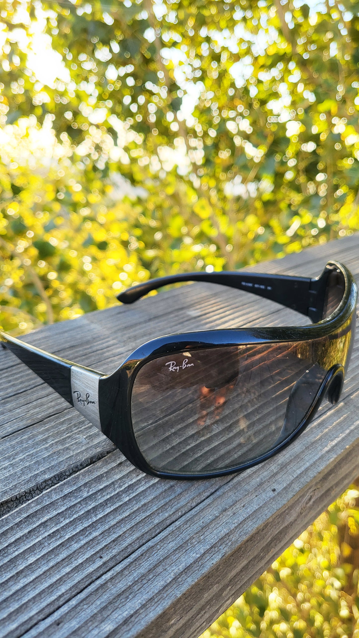 Vintage Ray-Ban RB4099 Wraparound Sunglasses