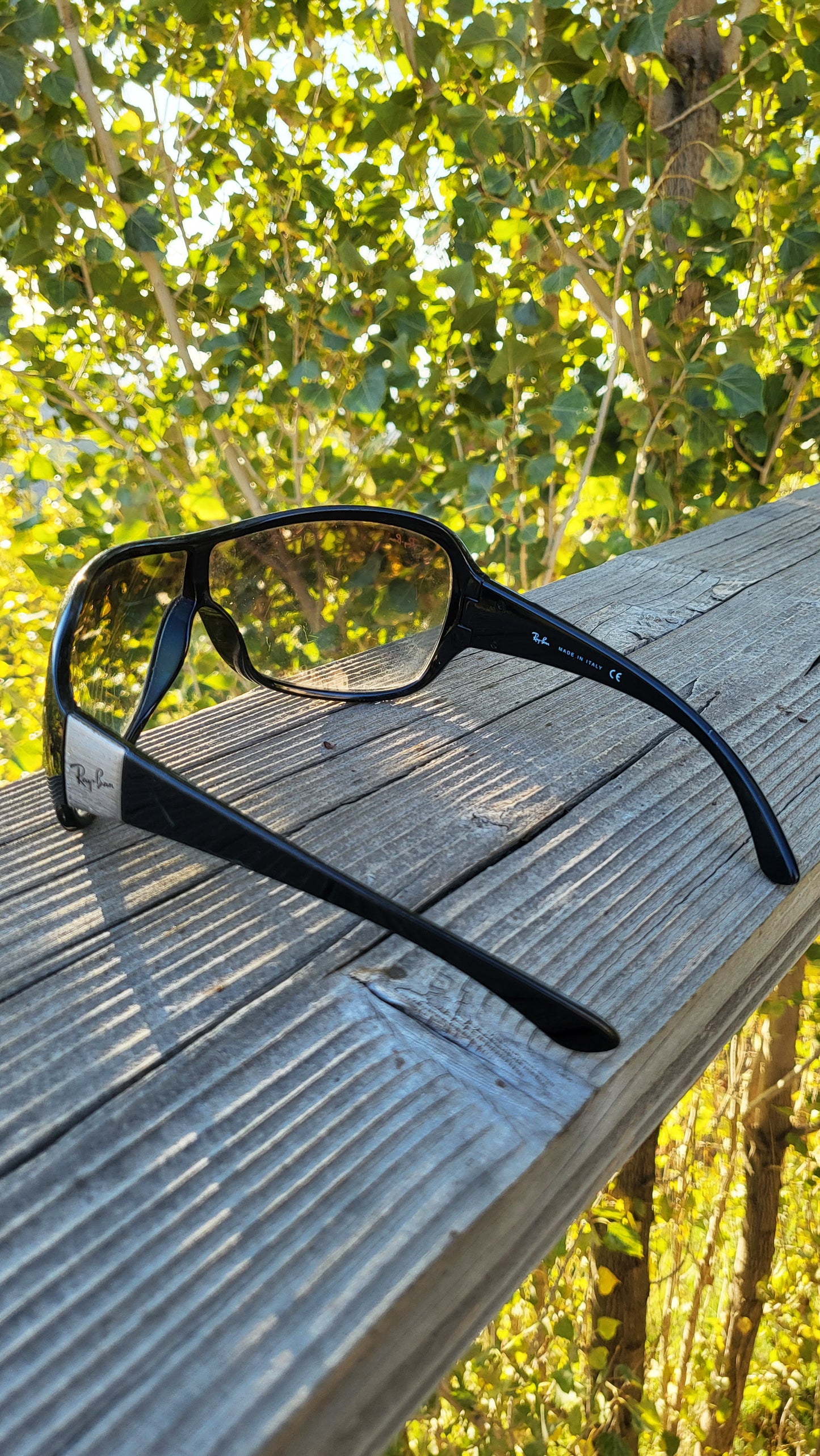 Vintage Ray-Ban RB4099 Wraparound Sunglasses