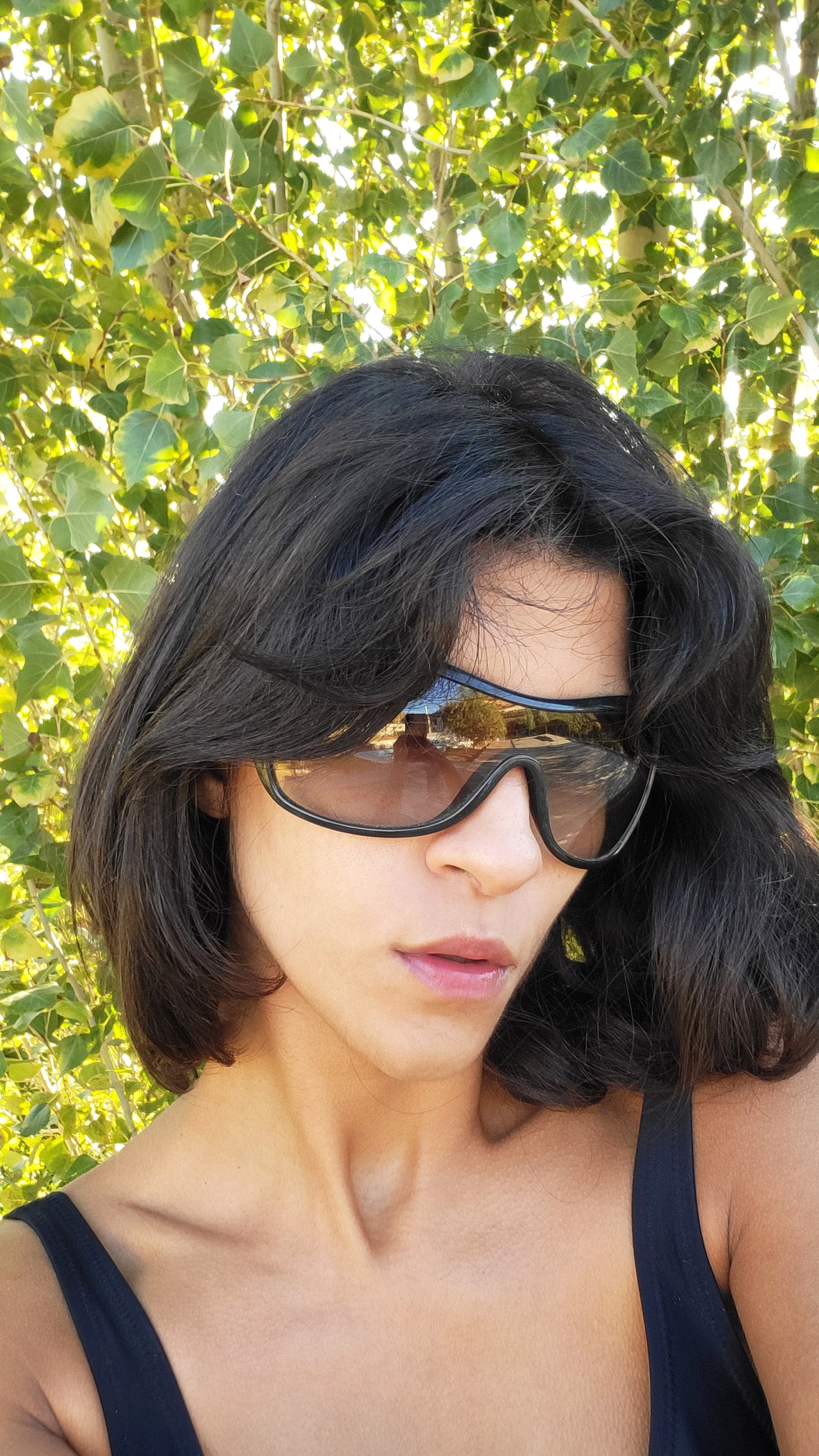 Vintage Ray-Ban RB4099 Wraparound Sunglasses