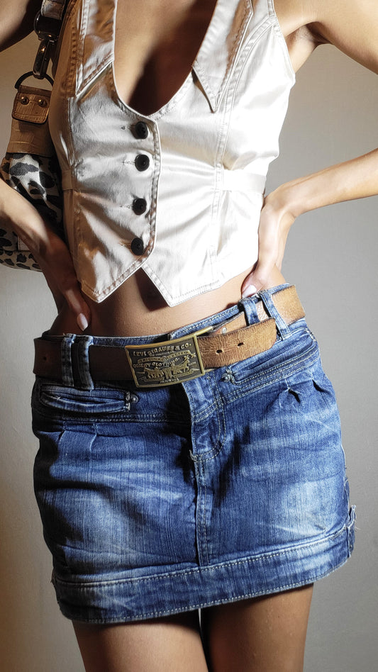 Vintage Levi’s USA Leather Belt