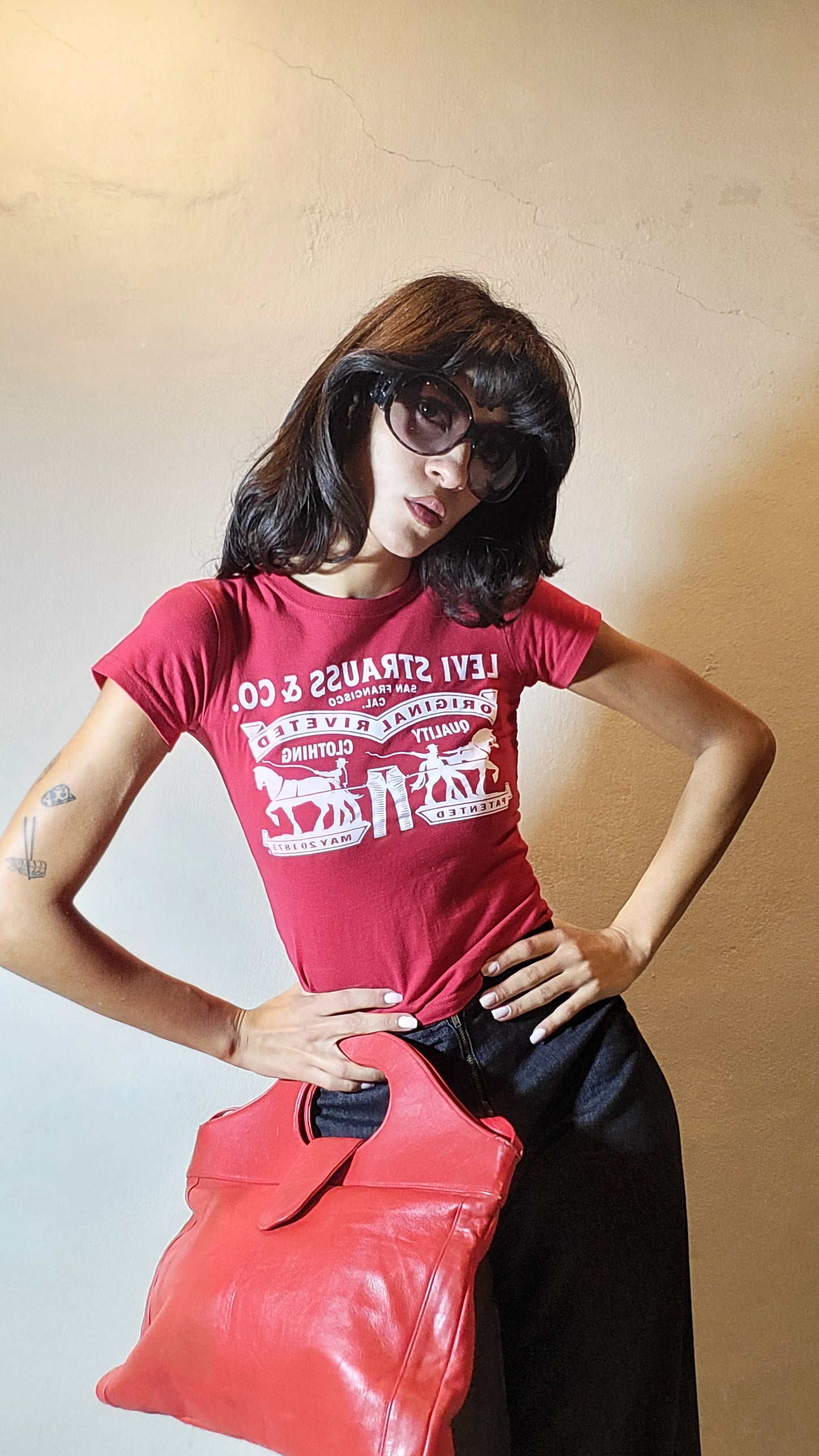 Vintage Levi’s Red Graphic Tee