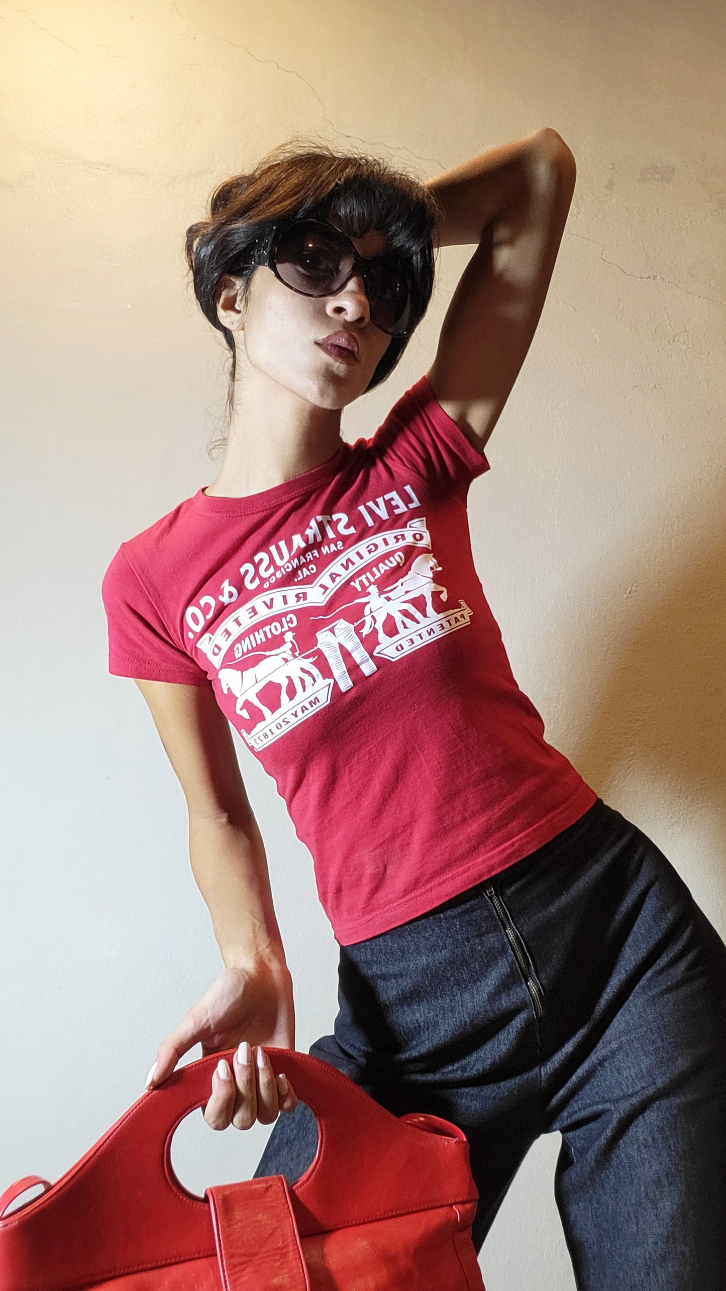 Vintage Levi’s Red Graphic Tee