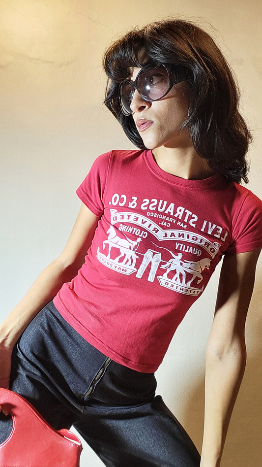 Vintage Levi’s Red Graphic Tee