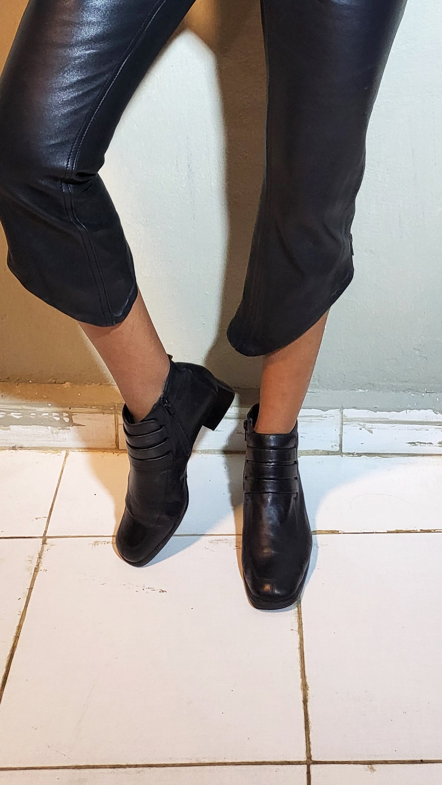 Salamander Leather Ankle Boots