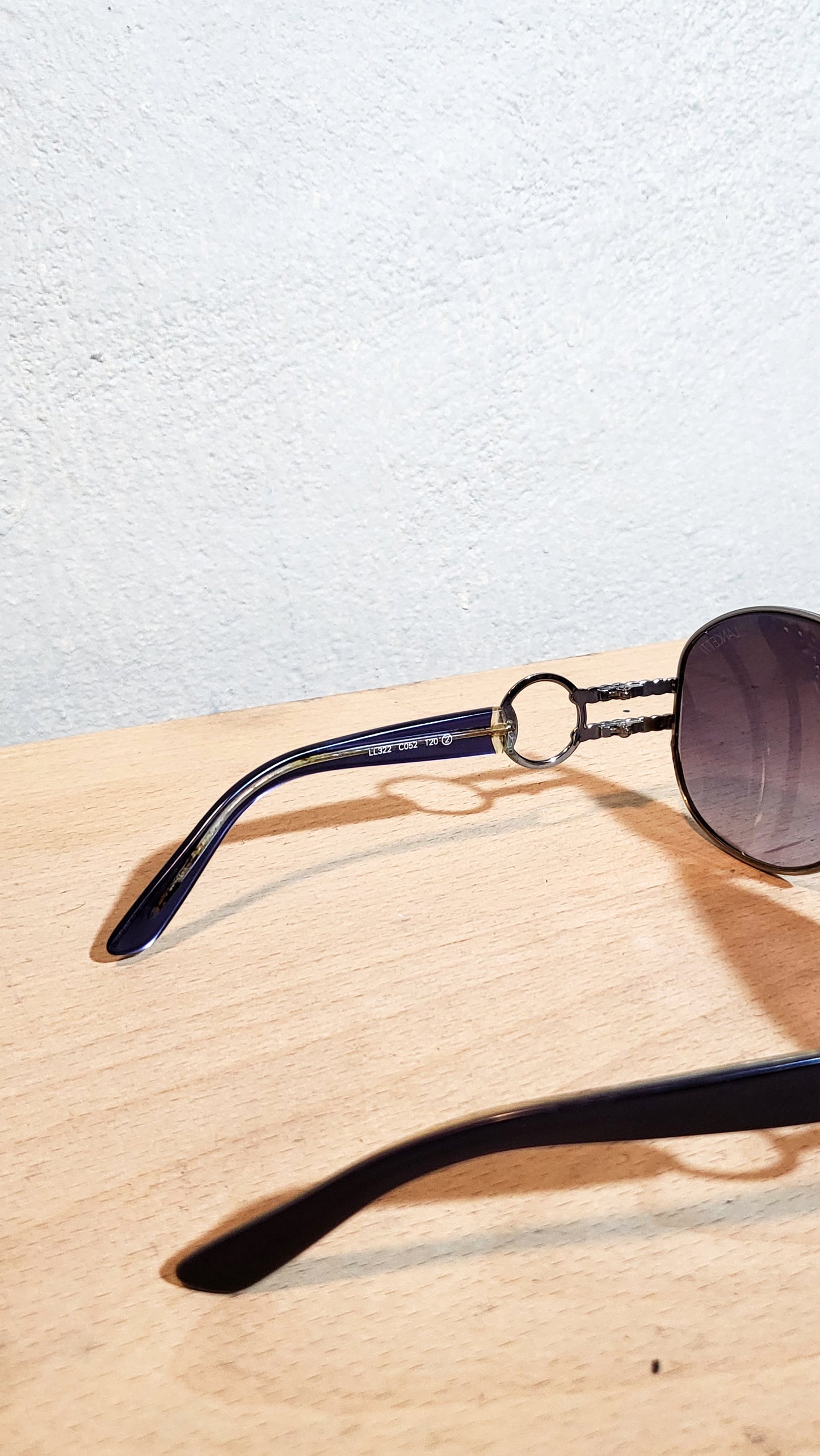 Lancetti Chain-Link Sunglasses — Made in Italy