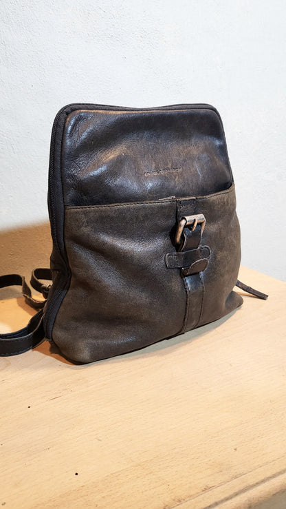 Spikes & Sparrow Genuine Leather Mini Backpack