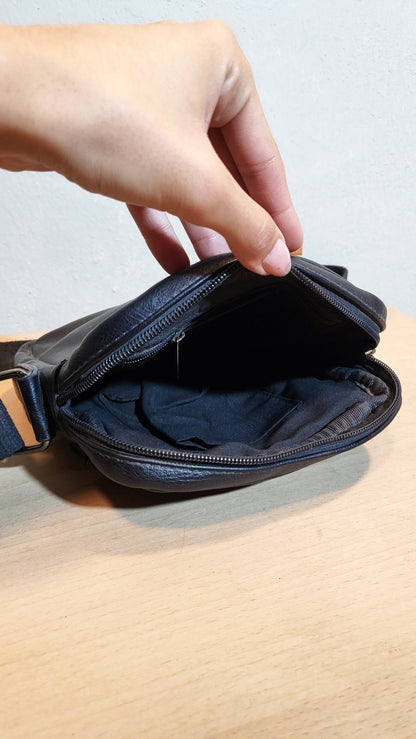 Paco Martínez Genuine Leather Crossbody Bag