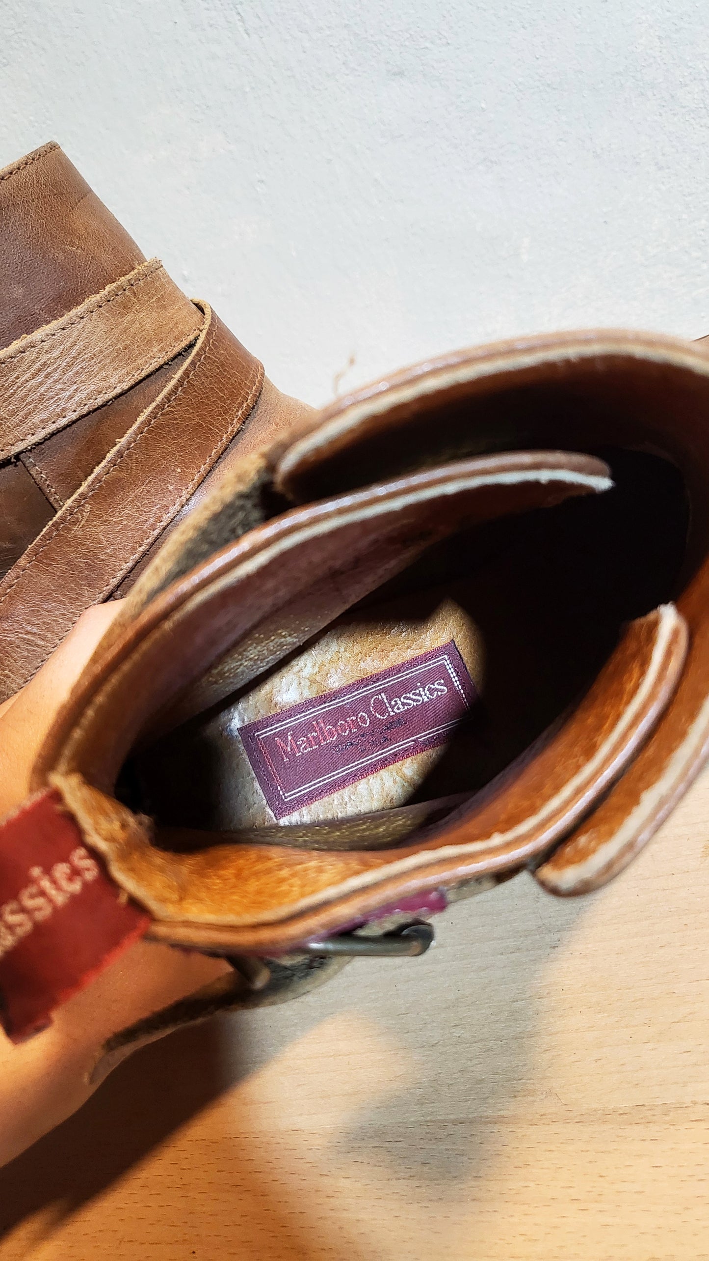 Marlboro Classics Genuine Leather Ankle Boots