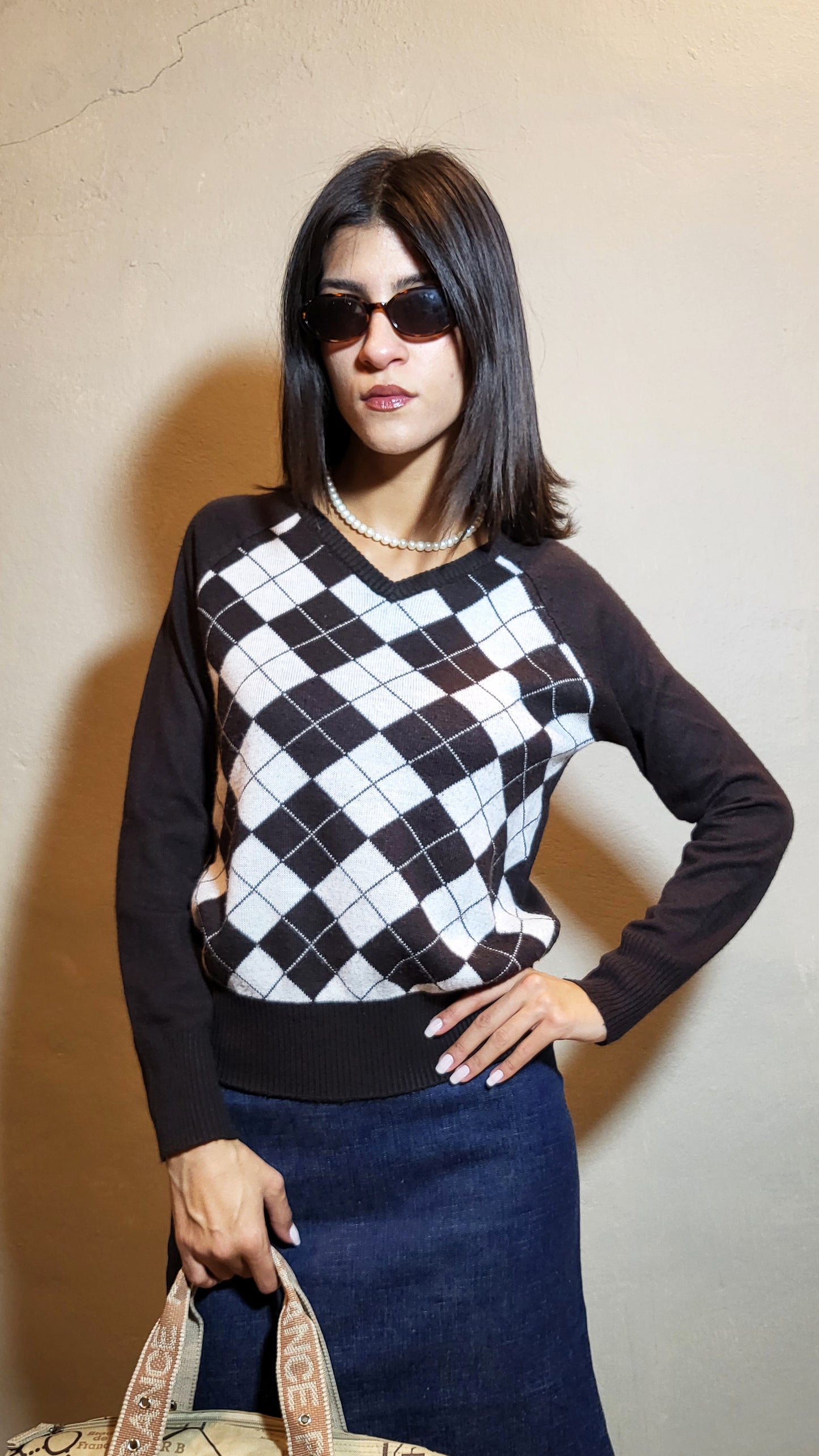 Italian Argyle Prep Knit – by Sasch