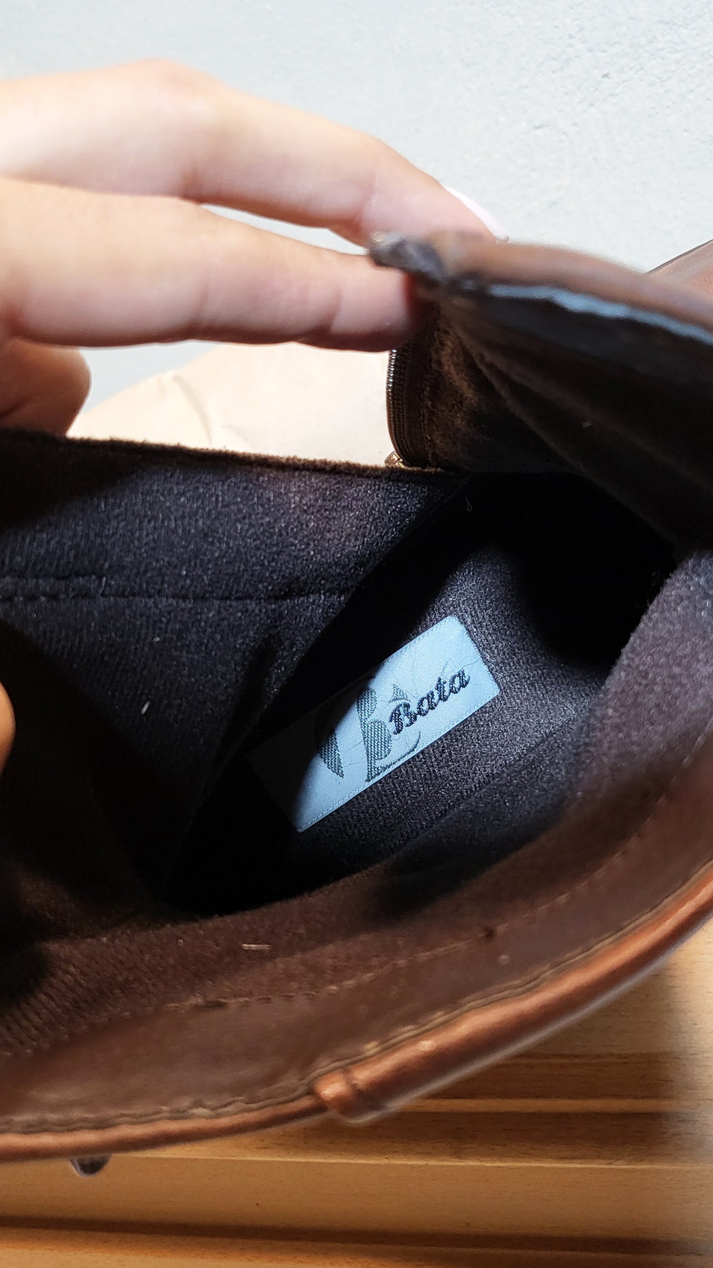 Vintage Bata “Café Parisien” Leather Ankle Boots