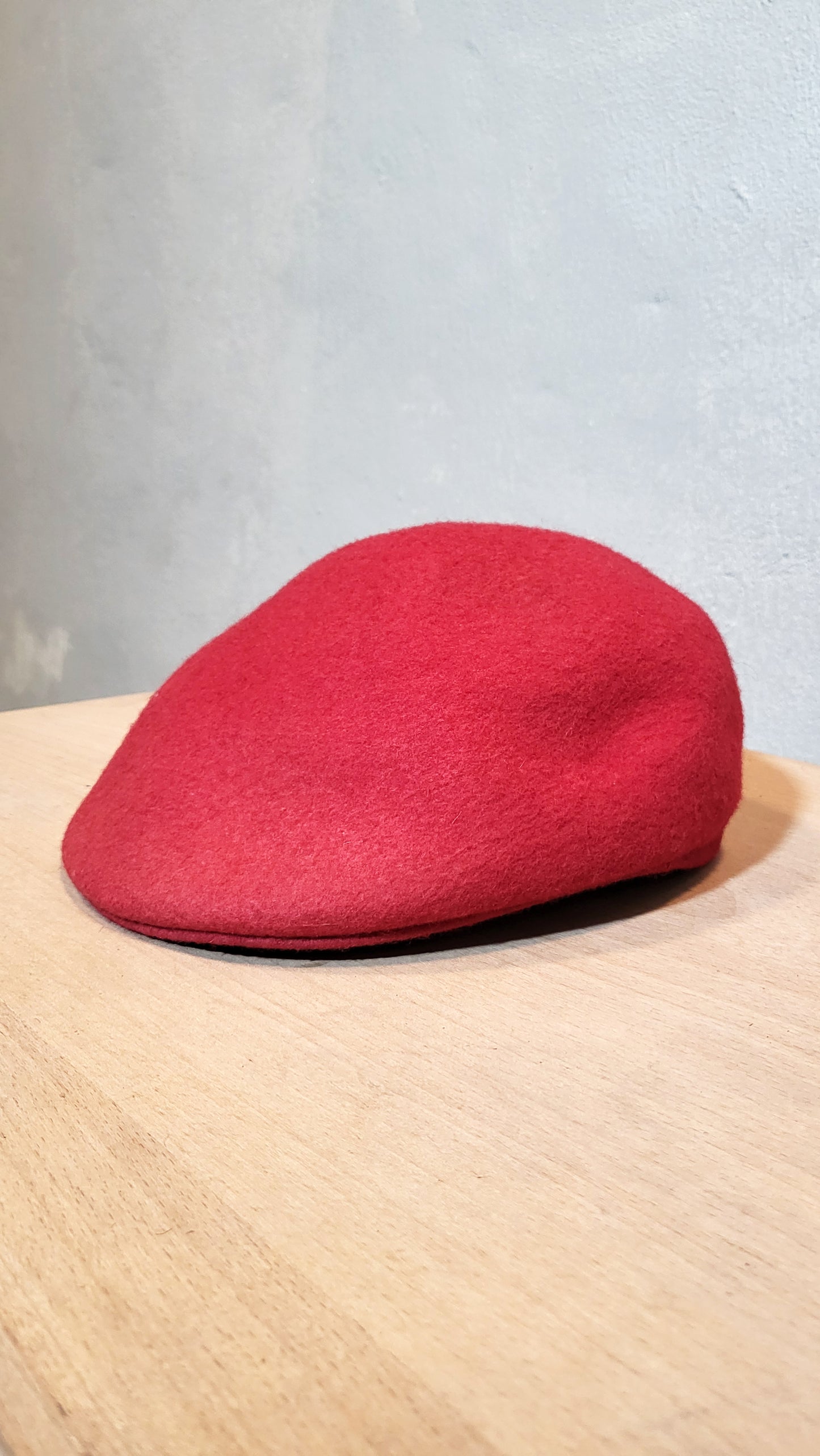 Ruby Wool Parisian Beret