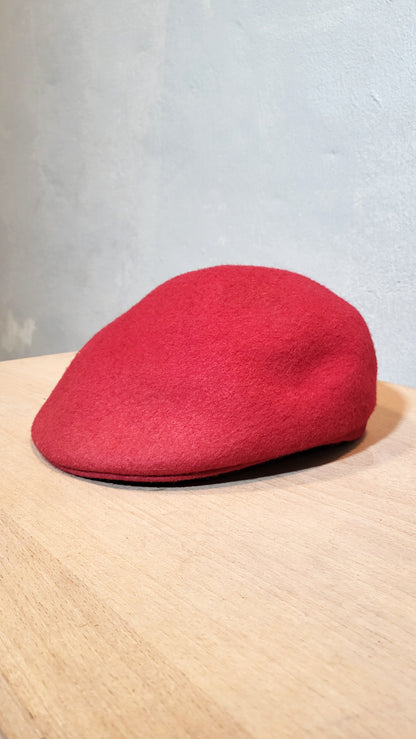 Ruby Wool Parisian Beret