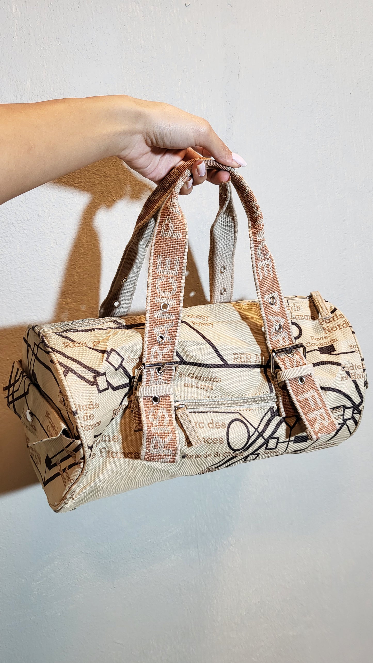 Paris Métro Mini Duffel Bag