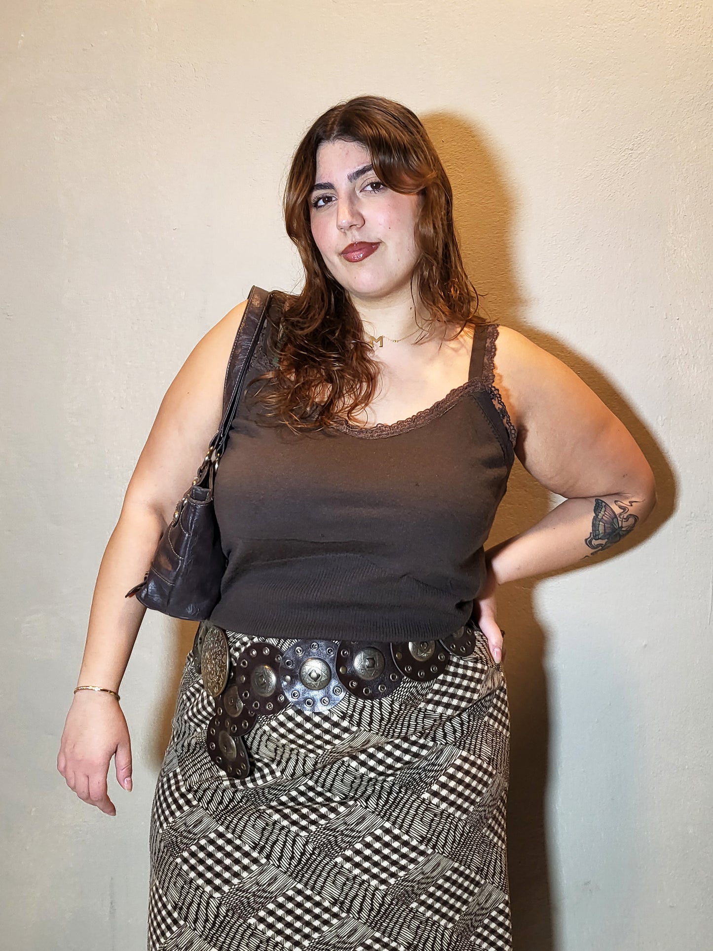 Devernois Wool Lace-Trim Knit Tank