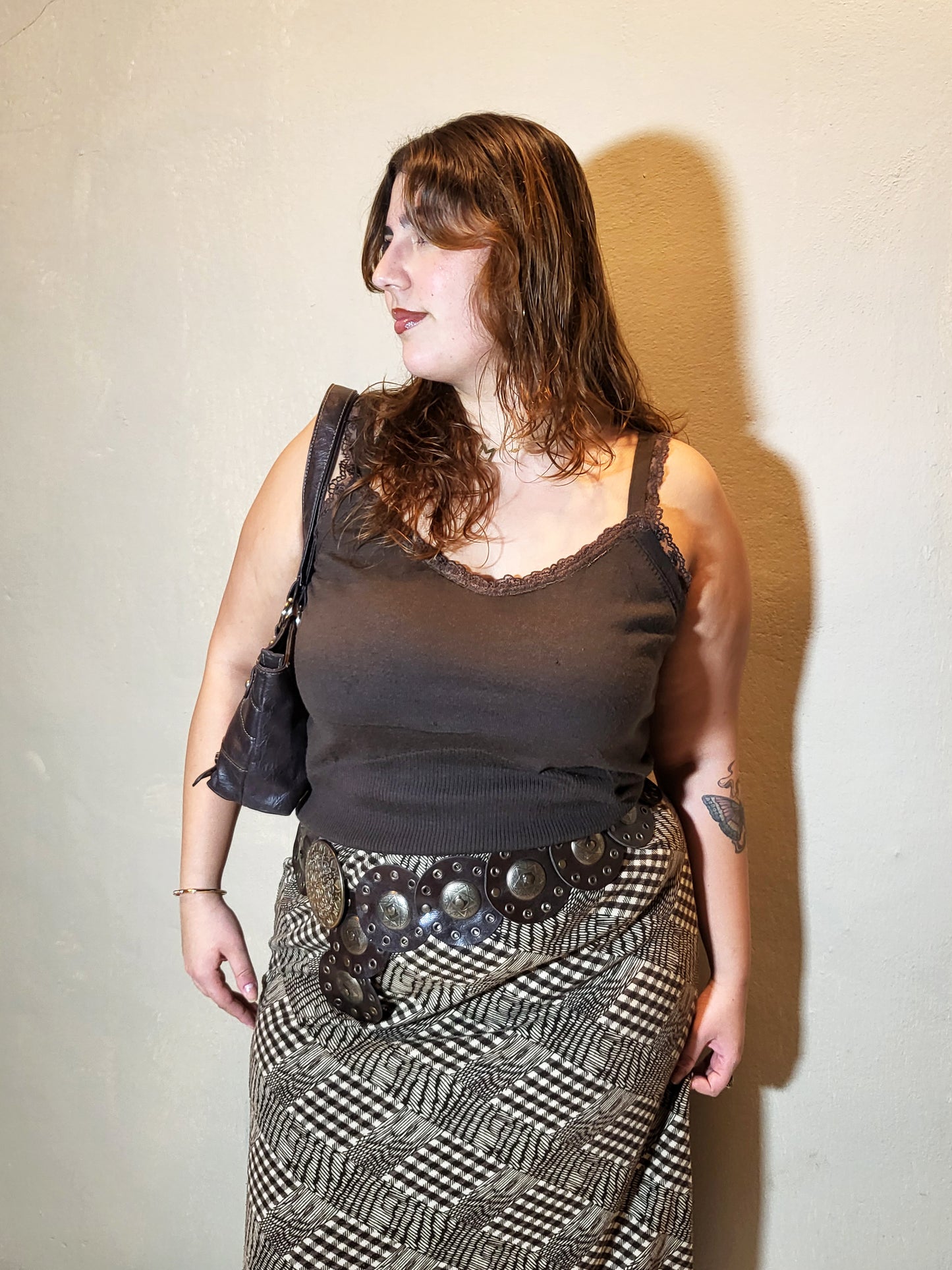 Devernois Wool Lace-Trim Knit Tank