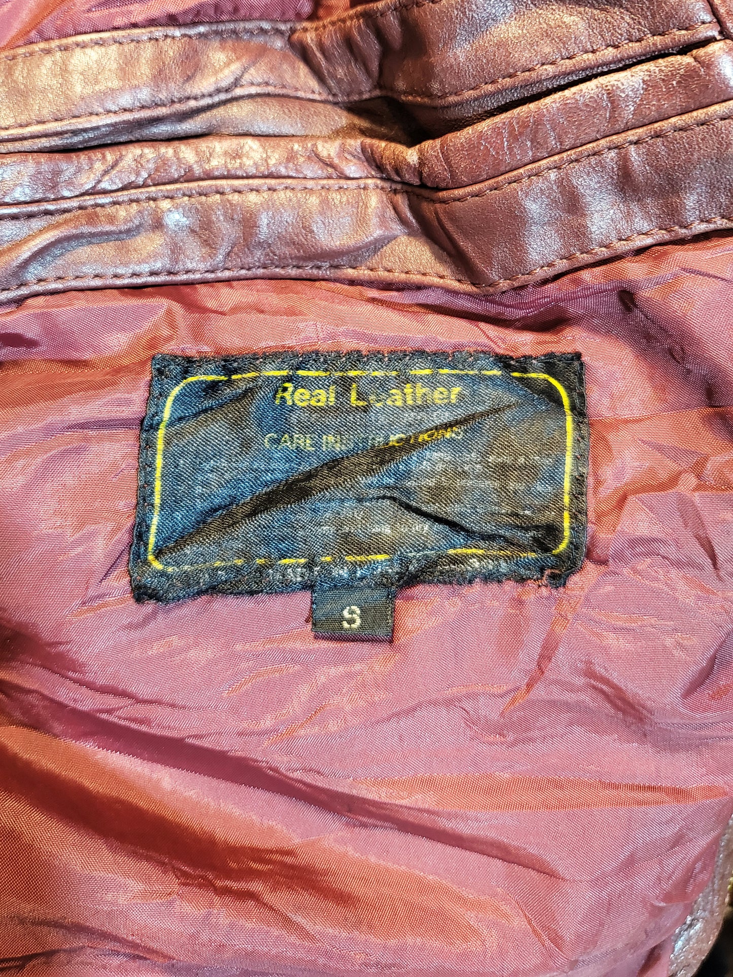 Genuine Leather Aviator Jacket