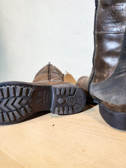 G-Star RAW Leather Moto Boots