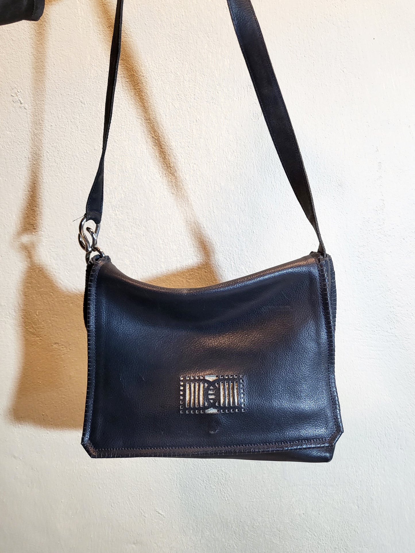 Midnight Soft Leather Crossbody