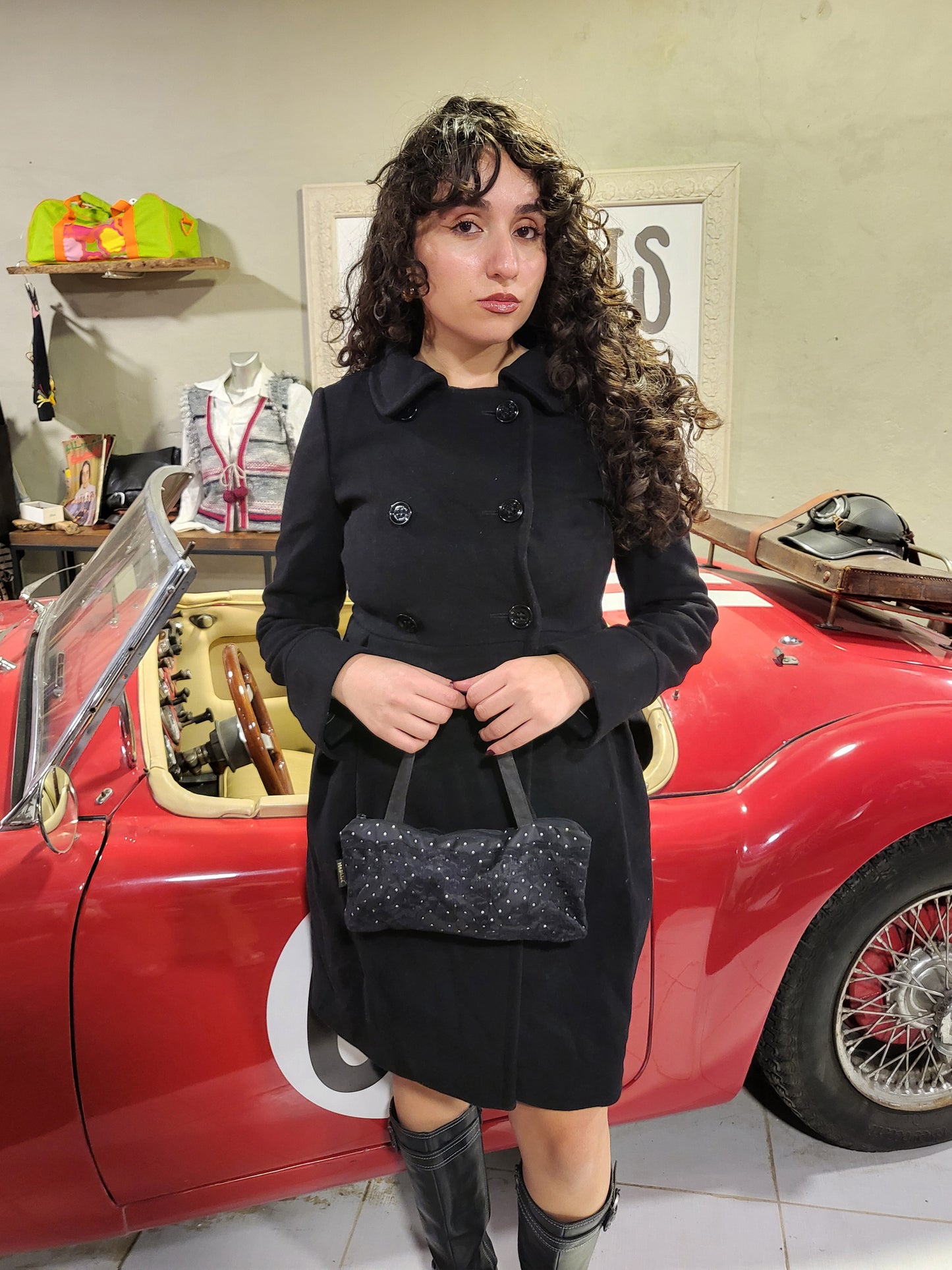 Wool Double-Breasted Coat — Massimo Dutti