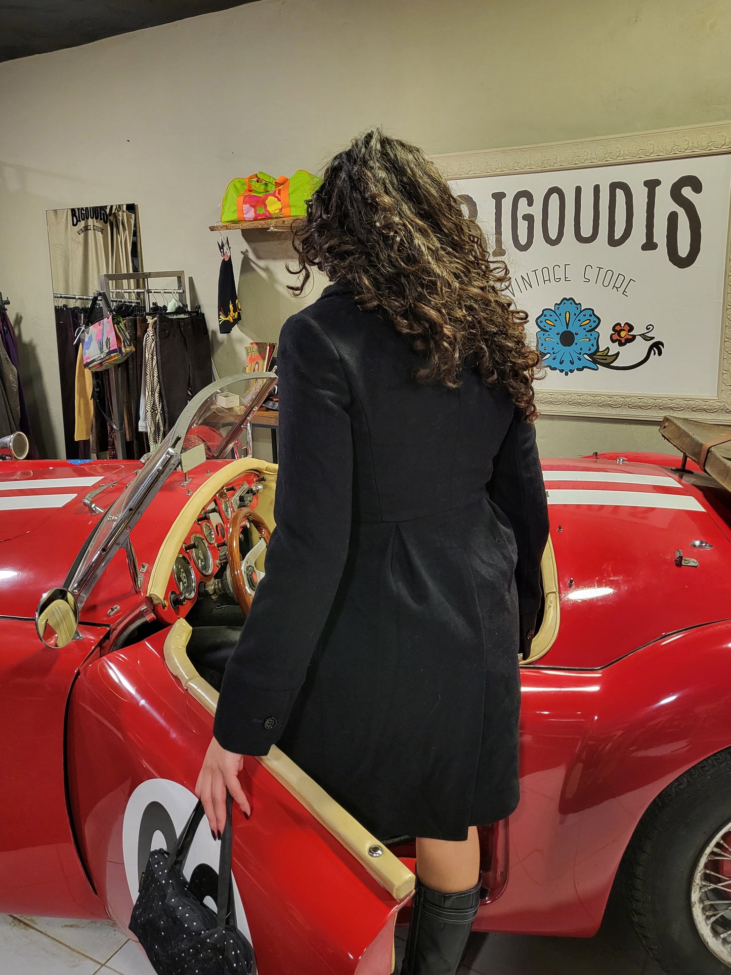 Wool Double-Breasted Coat — Massimo Dutti