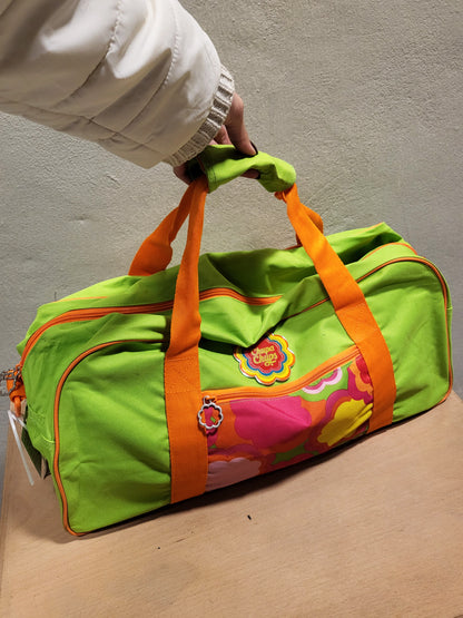 Chupa Chups Green & Orange Y2K Duffle Bag