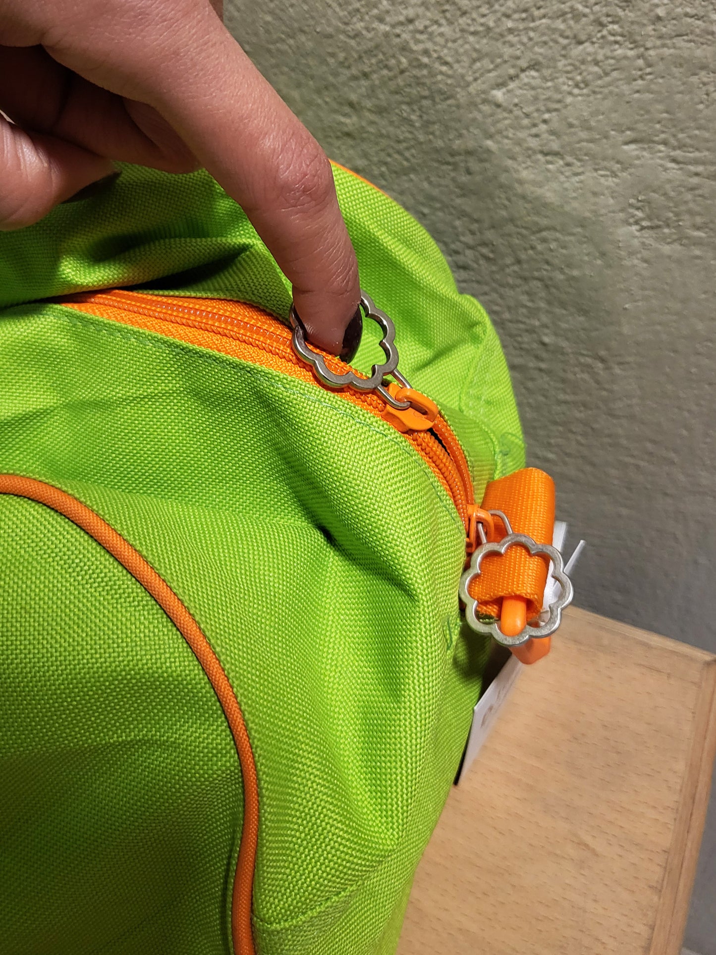 Chupa Chups Green & Orange Y2K Duffle Bag