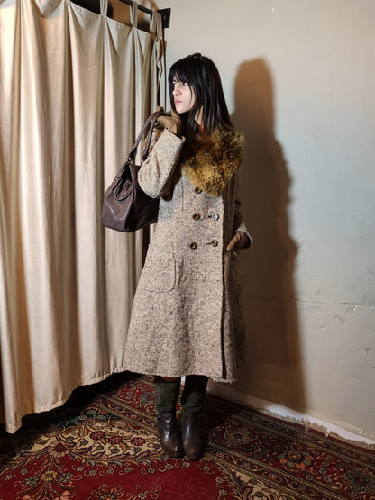 Heritage Fur-Collar Coat
