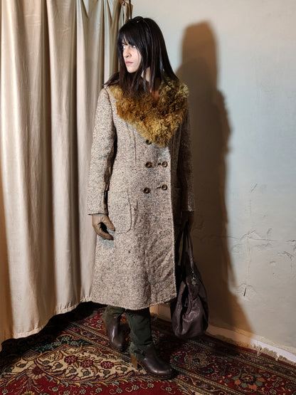 Heritage Fur-Collar Coat