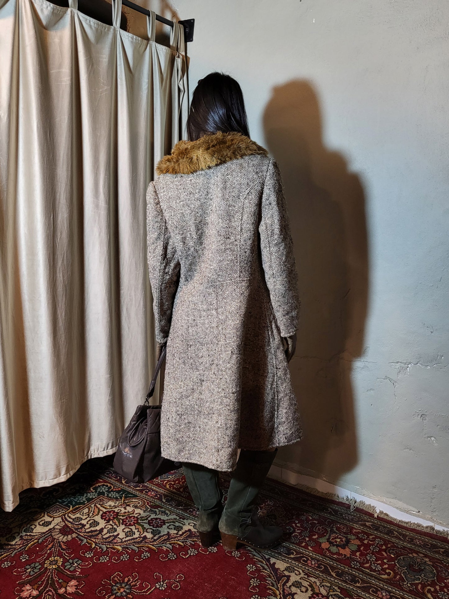 Heritage Fur-Collar Coat