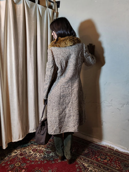 Heritage Fur-Collar Coat